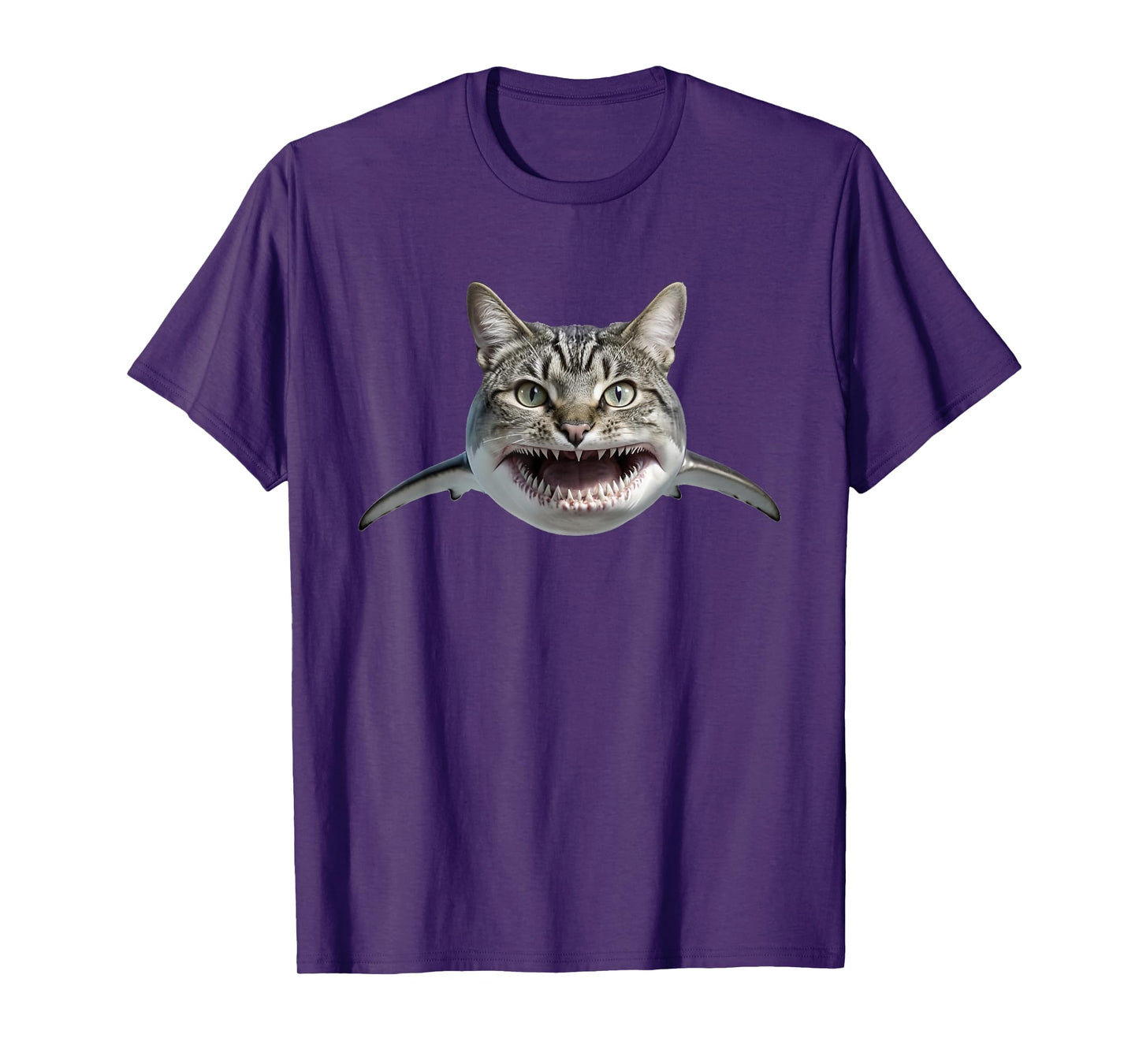 Catshark, silly cat shark face, funny sea monster T-Shirt for Men Women Kids