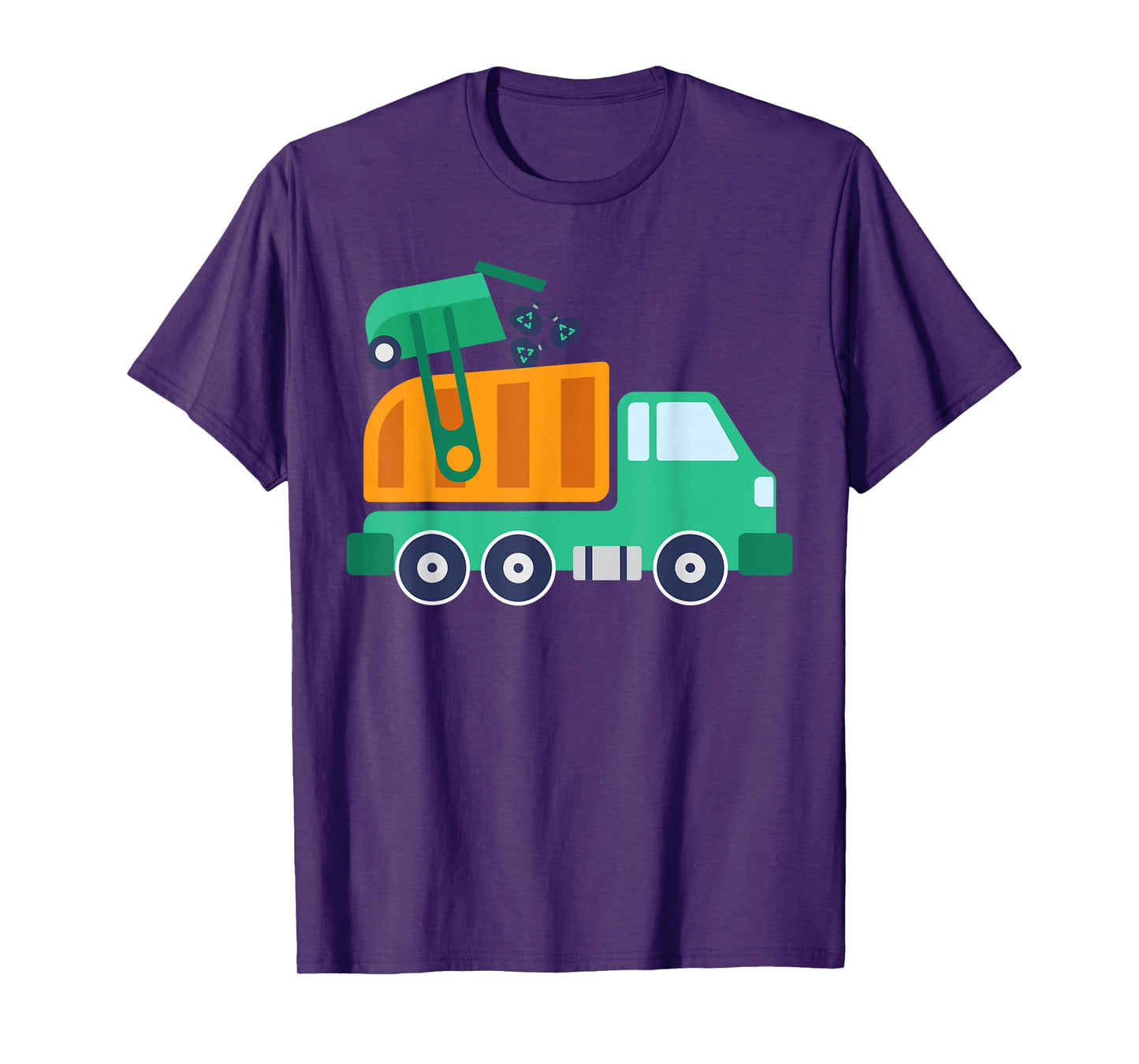 Garbage Truck Waste Recycle Trash Collector Earth Day T-Shirt