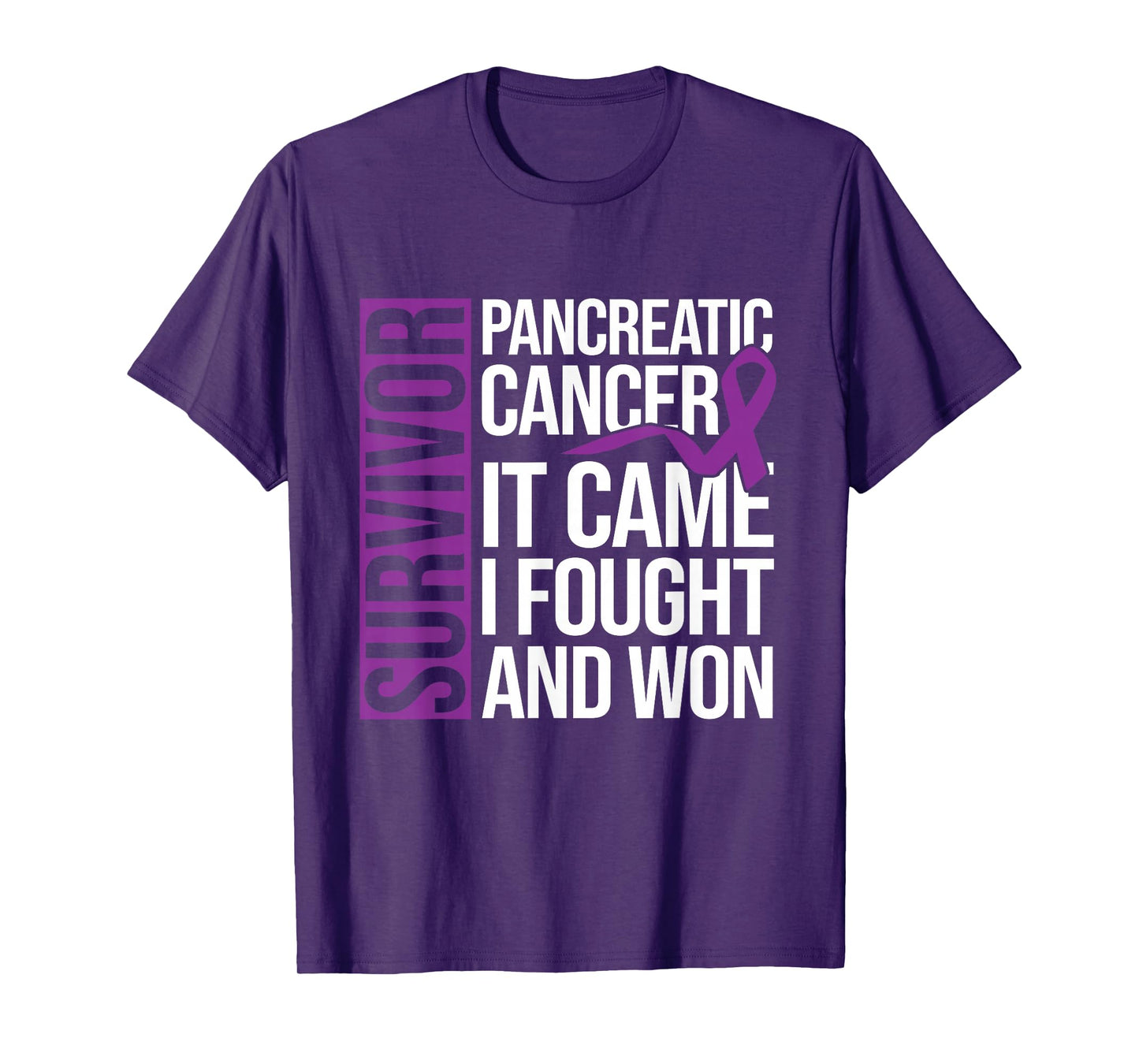 Survivor Cancer Survivor Pancreatic Cancer T-Shirt