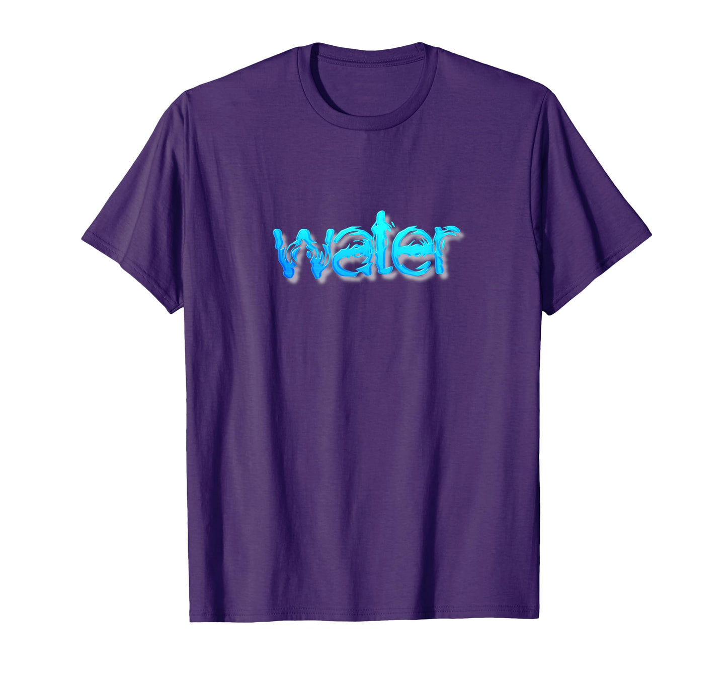 Water Funny Party Costume Elements Couple Matching T-Shirt