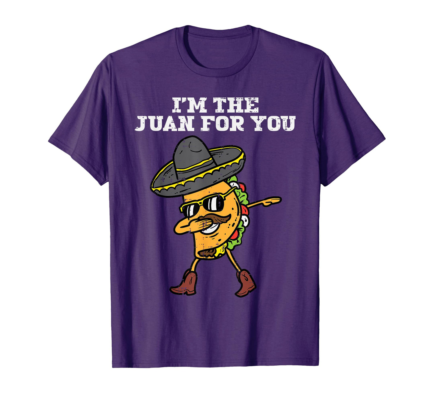 The Juan For You Dabbing Taco Mexican Cinco De Mayo Men Boys T-Shirt