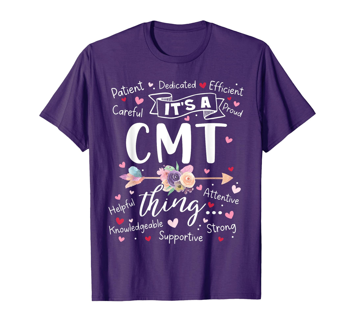CMT Certified Medication Technician Squad Team Mother's Day T-Shirt