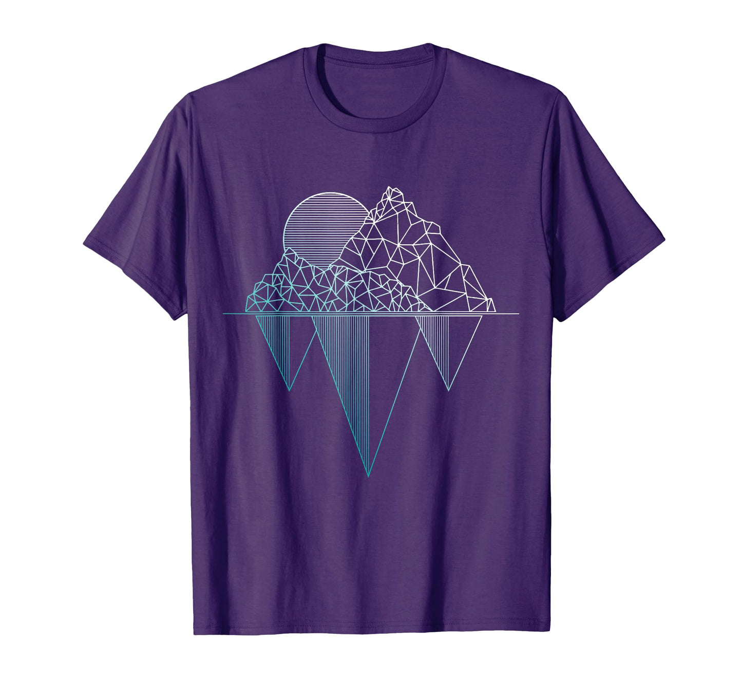 Mountains Vintage Hiking Camping Trekking Climbing Gift T-Shirt