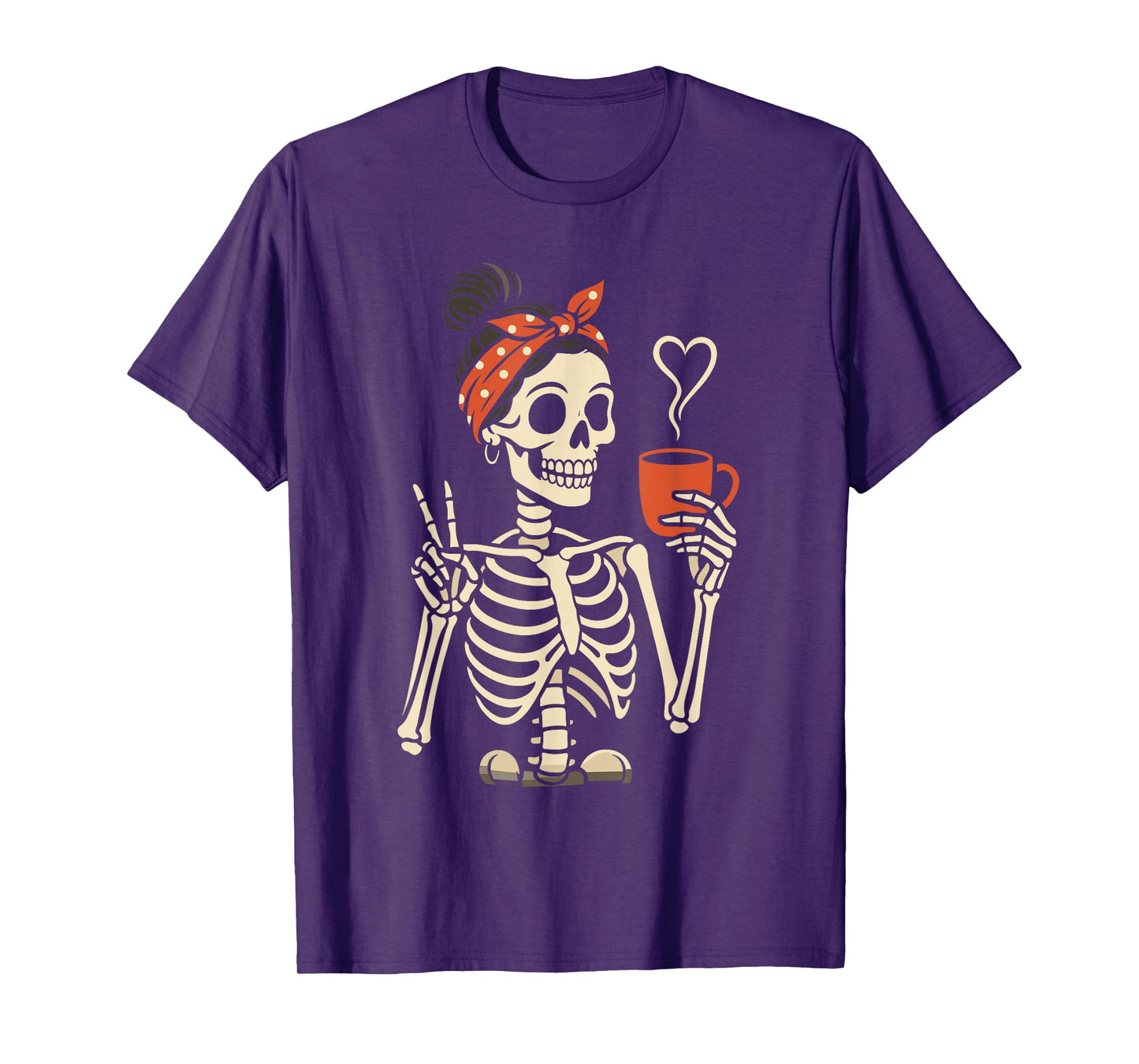 Skeleton Coffee T-Shirt