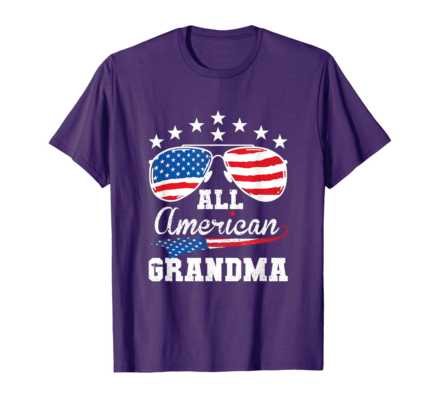 All American Grandma 4th of July Matching Family T-Shirt