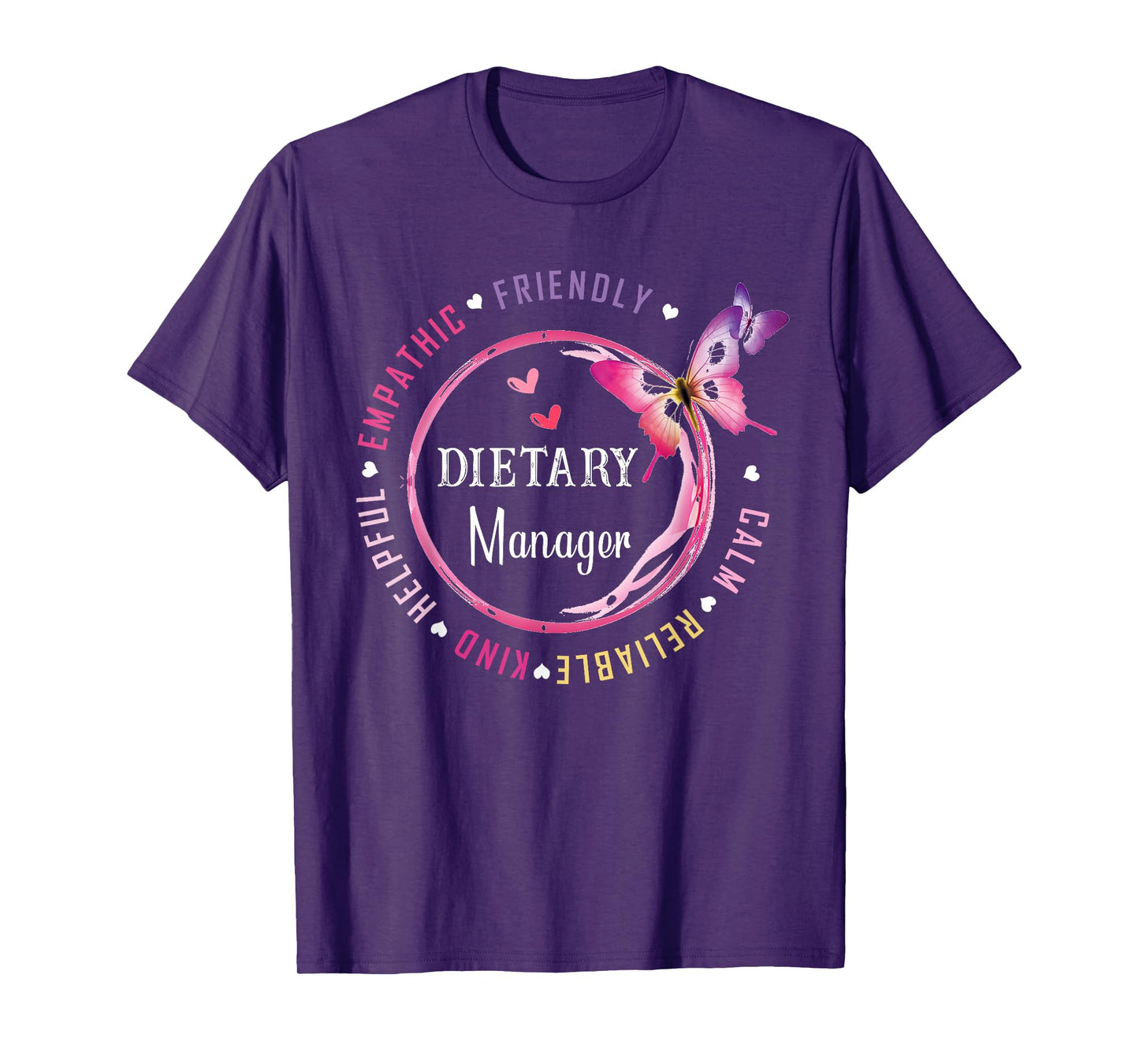 Dietary Manager Appreciation Week Healthcare Dietitian Squad T-Shirt