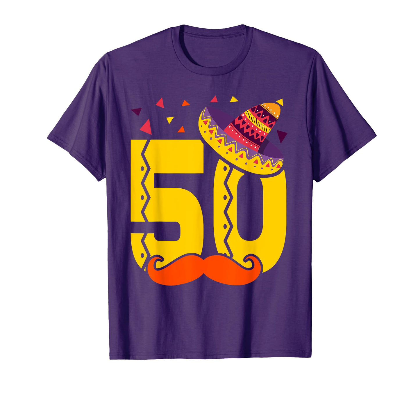 Mexican 50 Year Old 50th Birthday Shirt Men Women T-Shirt