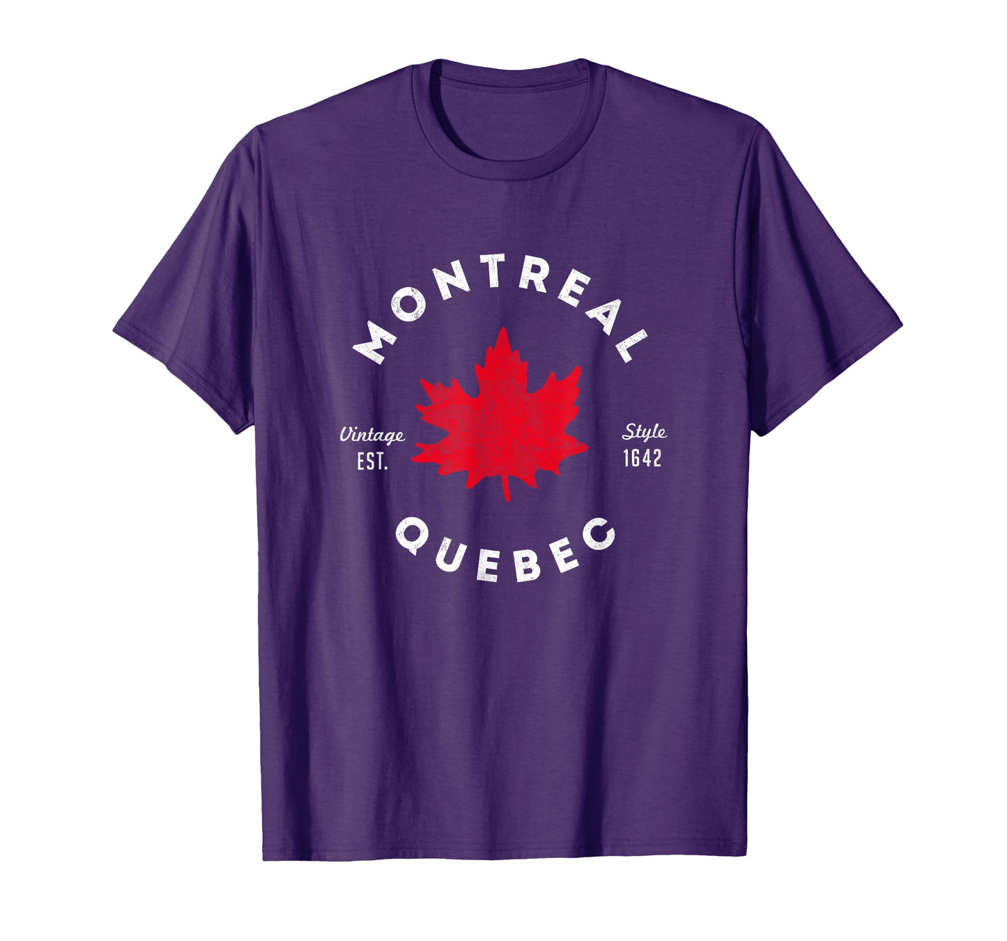 Montreal Canada T-Shirt Quebec Classic Vintage Retro T-Shirt