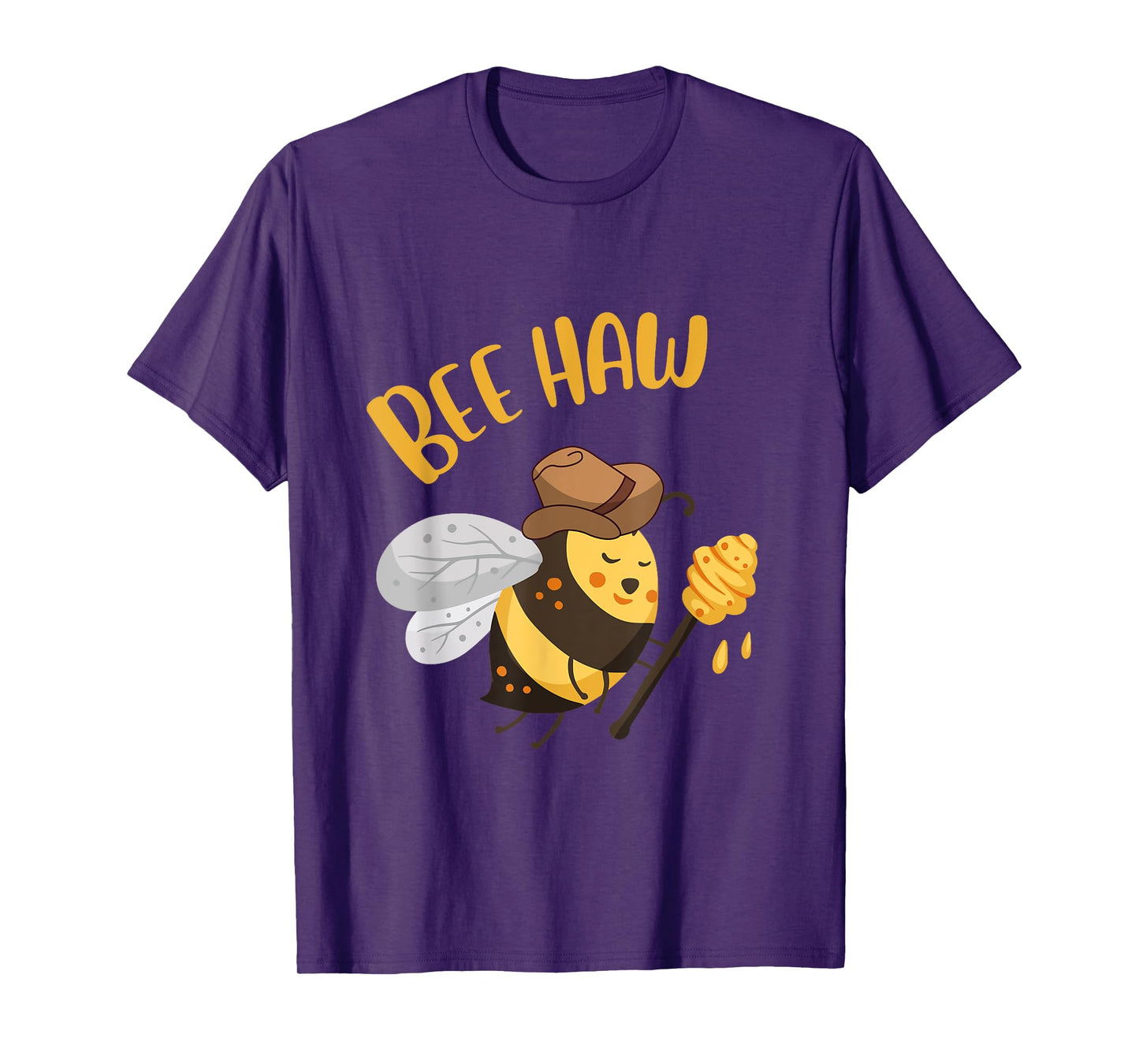 Funny Bee Haw Cowboy Bee Bumble Beehaw Bee T-Shirt