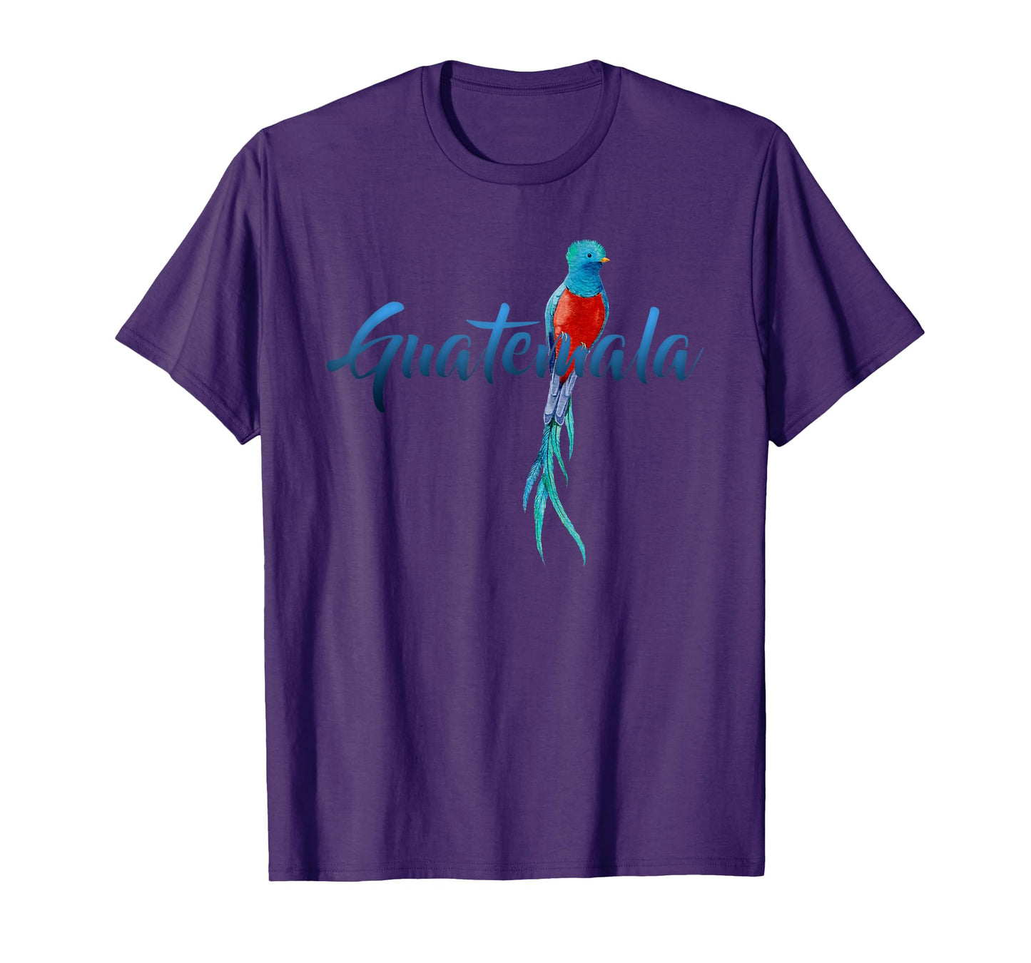 Guatemala Quetzal Parrot Guatemalan Birdwatcher T-Shirt