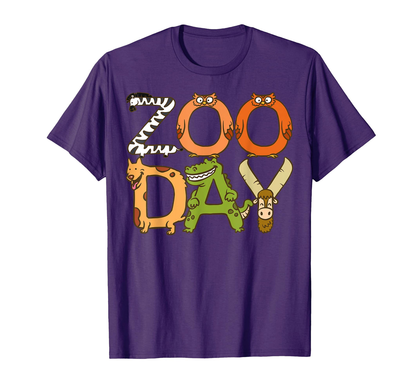 Zoo Day Family, First Zoo Field Trip Safari Squad Matching T-Shirt