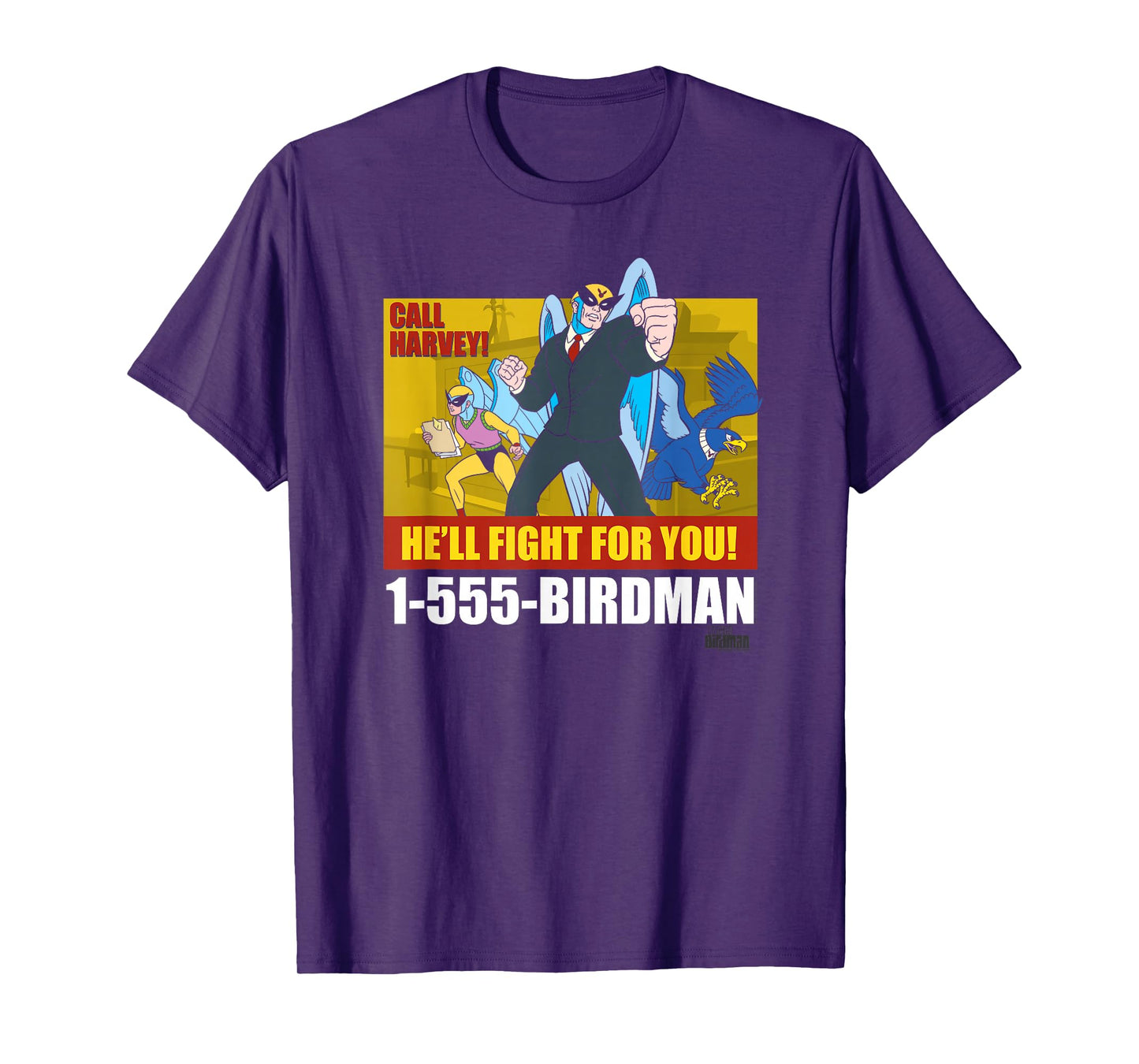 Harvey Birdman, Attorney at Law Birdman Ad T-Shirt