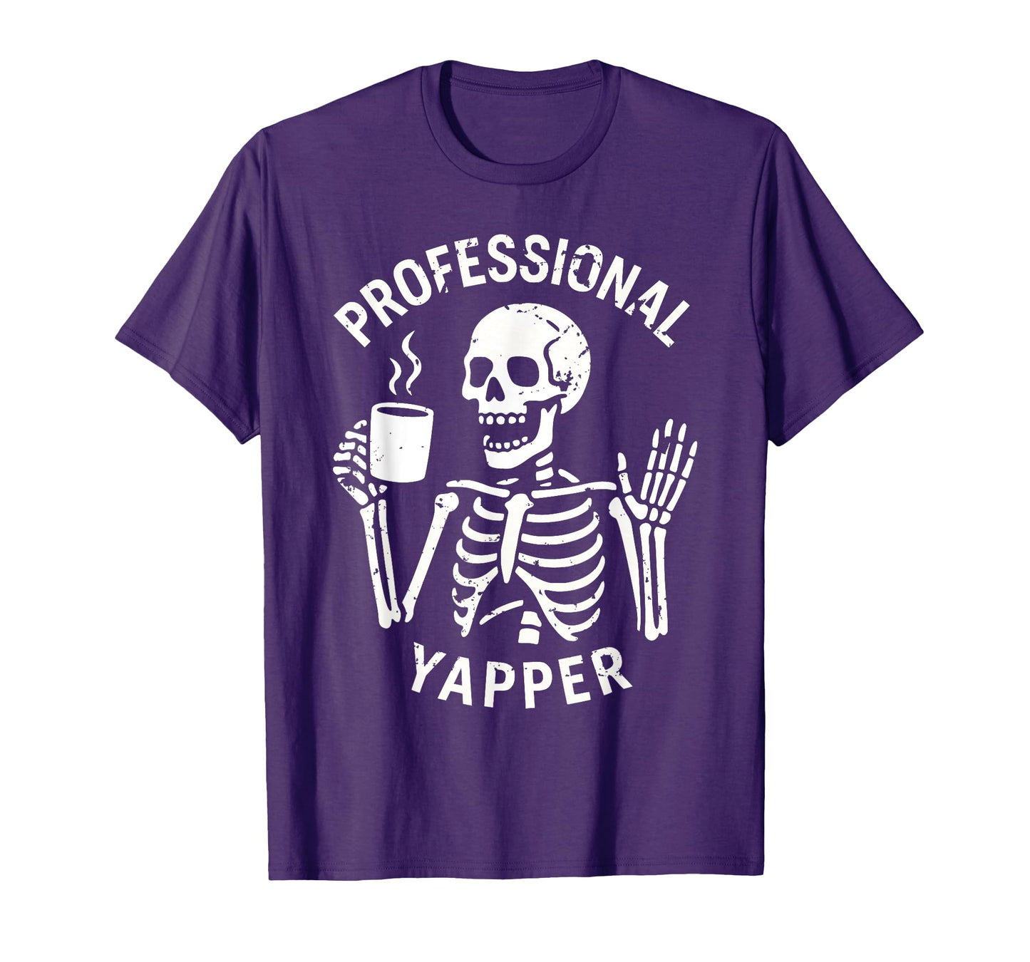 Professional Yapper Shirt Funny Skeleton Speech Therapist T-Shirt