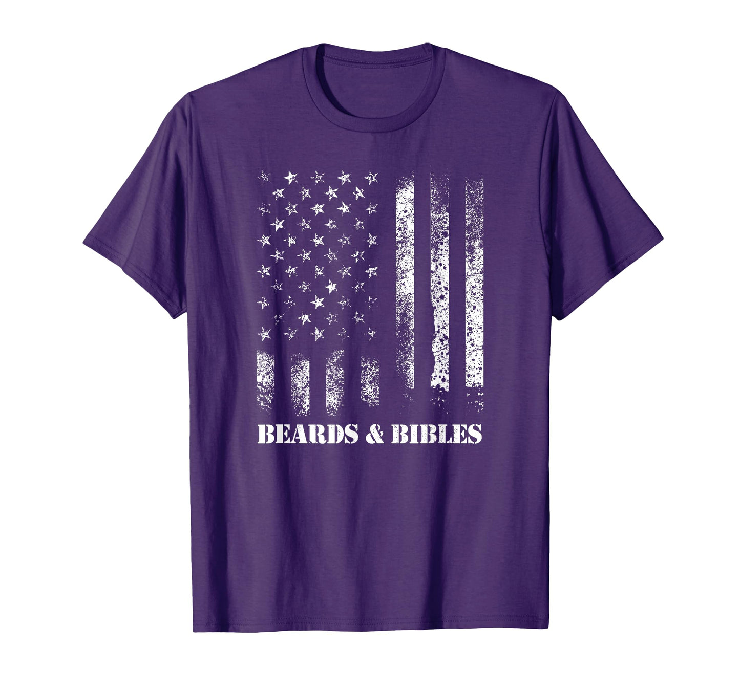 Beards & Bibles Funny Beard Christian T-Shirt
