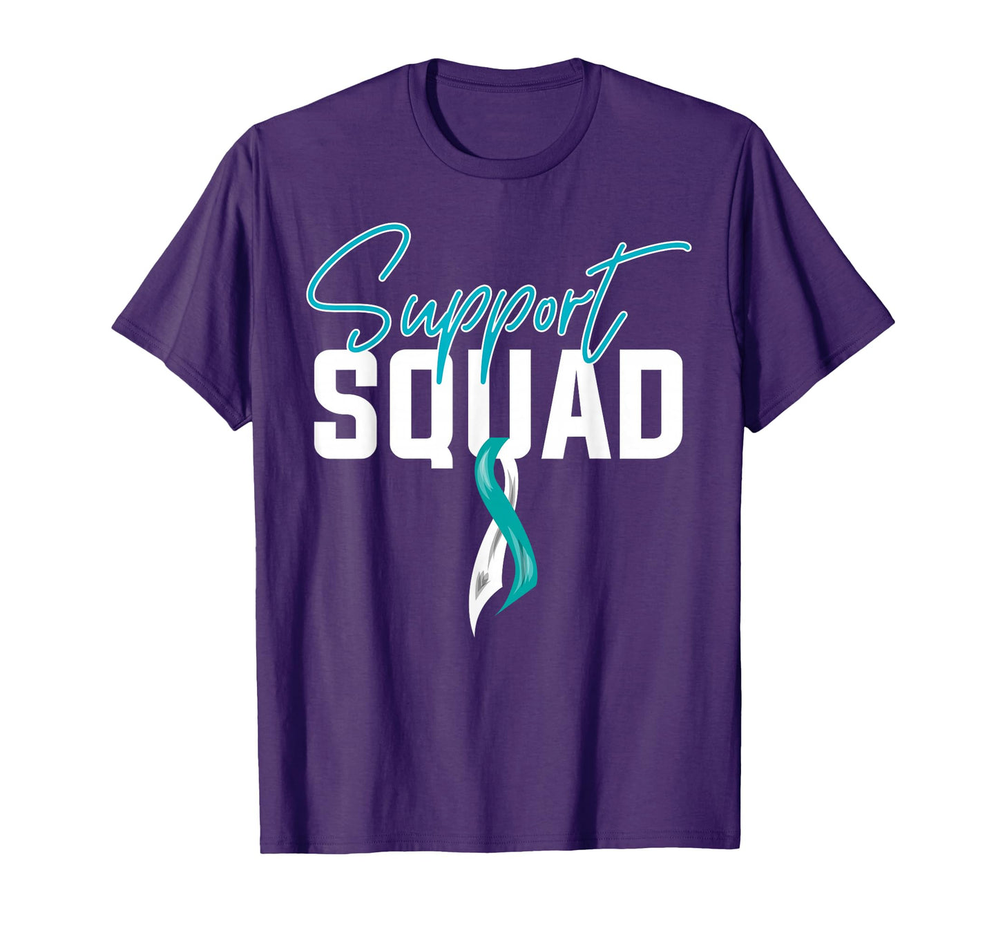 Cervical Cancer Awareness Support Squad T-Shirt