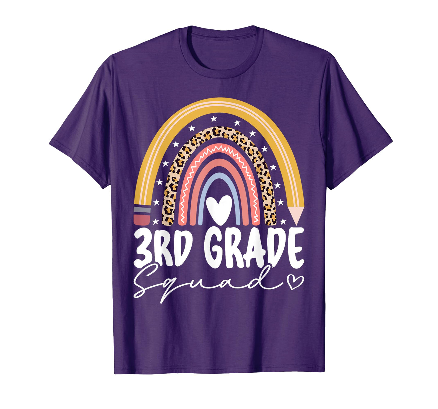Third Grade Squad 3rd Grade Team Retro First Day of School T-Shirt
