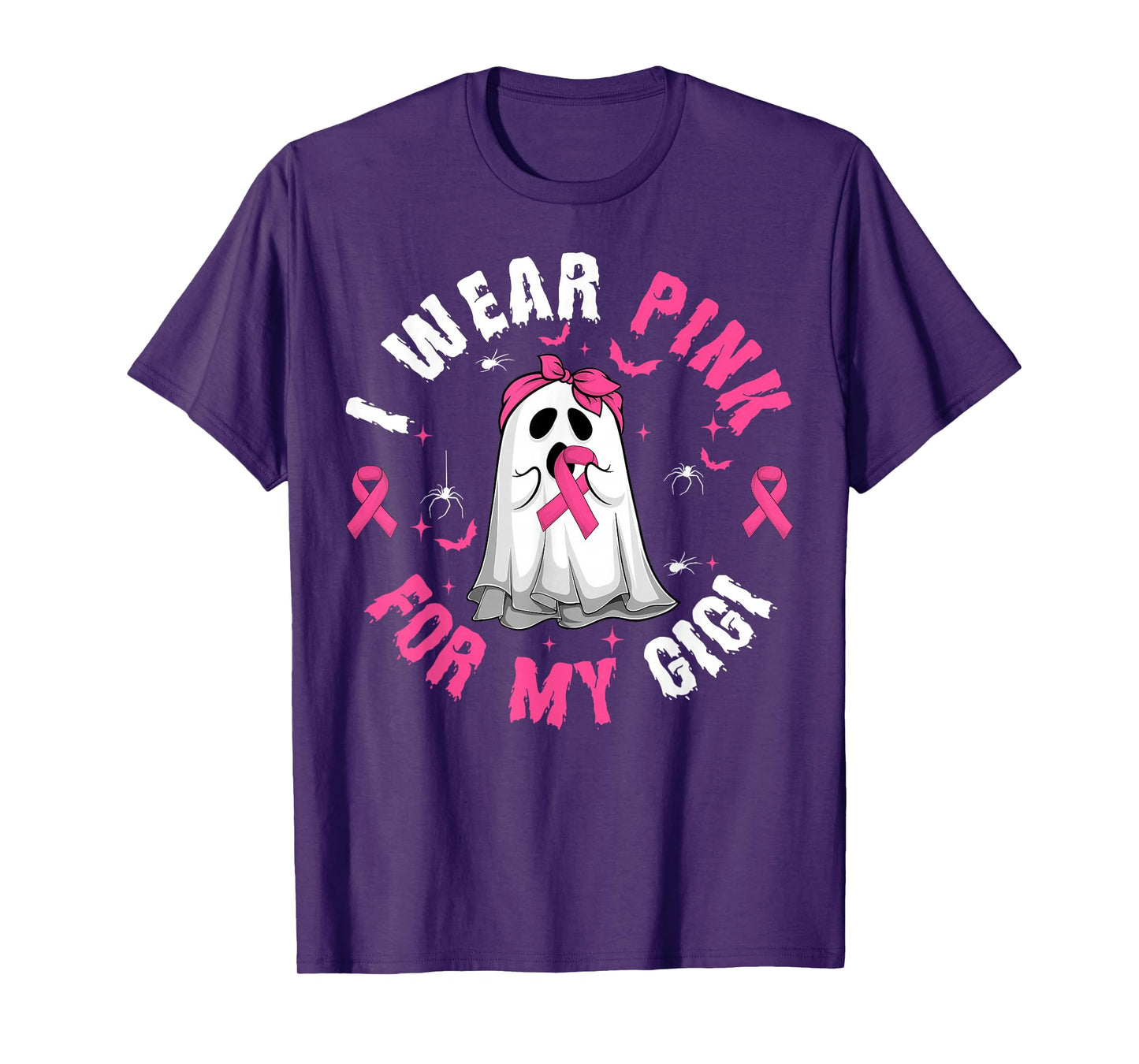 I Wear Pink for My Gigi Breast Cancer Awareness Month T-Shirt