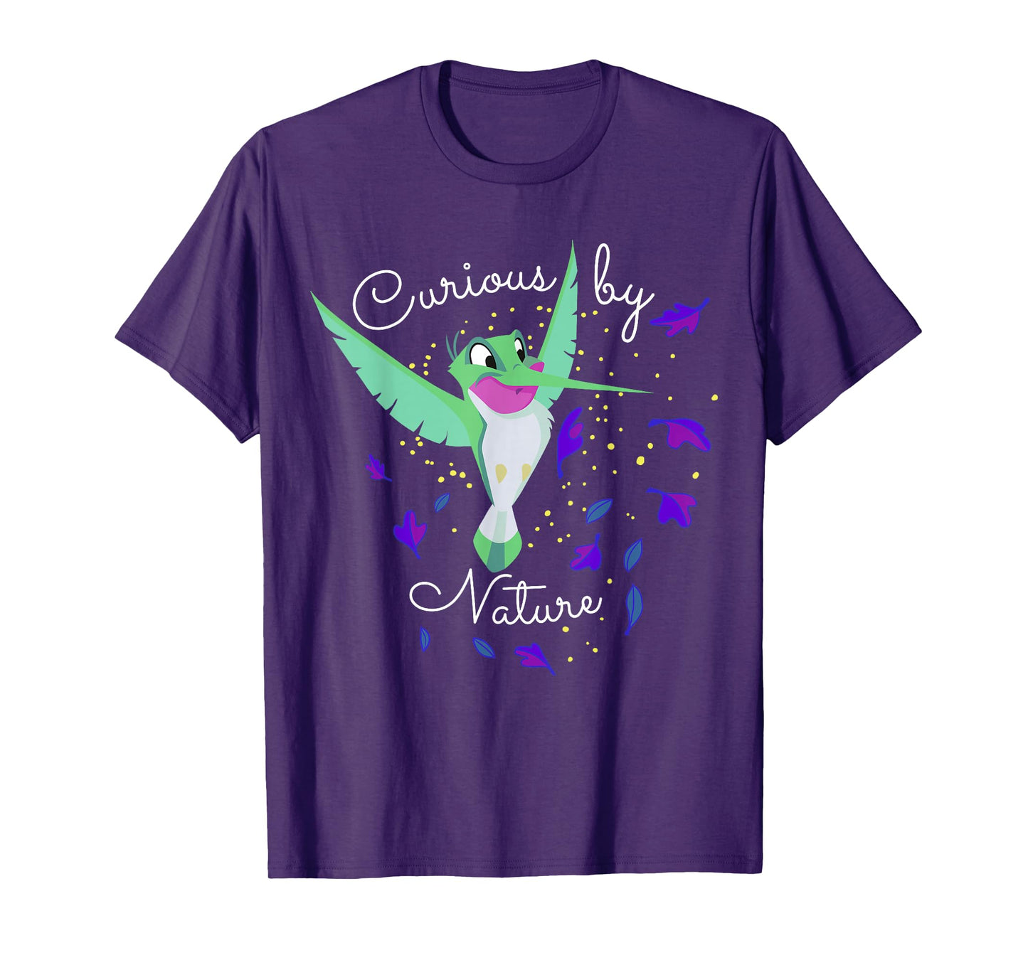 Disney Pocahontas Flit Curious By Nature Portrait T-Shirt