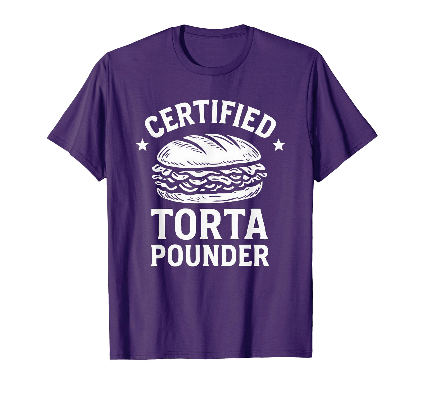 Certified Torta Pounder Funny Torta Meme Sandwich T-Shirt