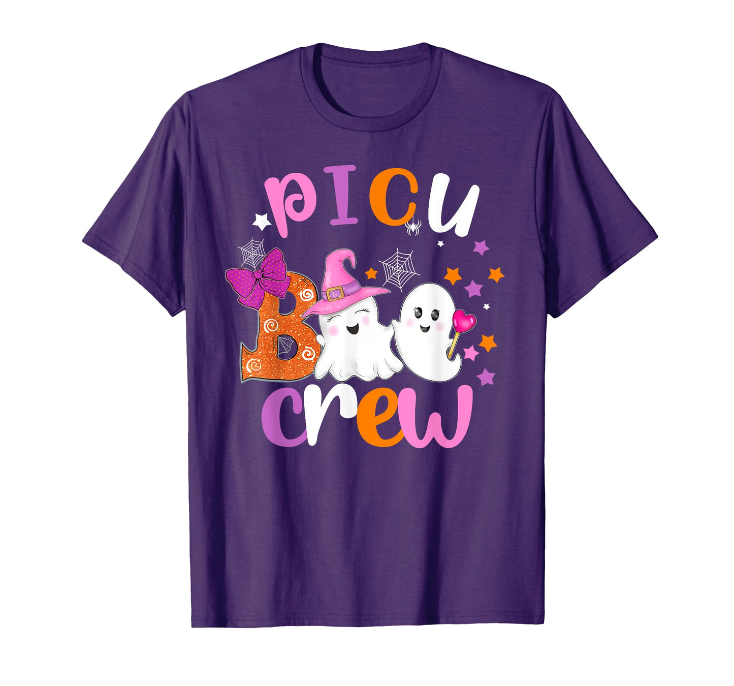 PICU Boo Crew Halloween matching shirts for PICU nurses T-Shirt