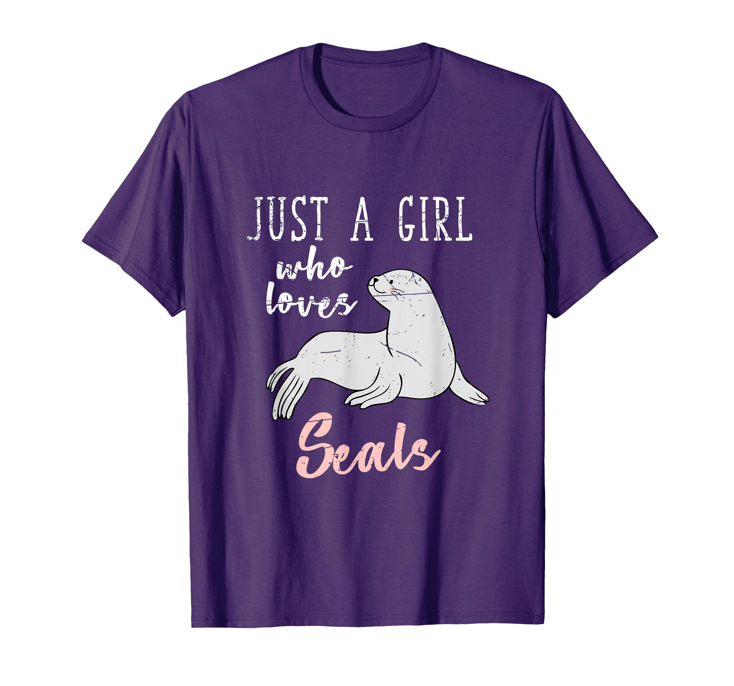 Just A Girl Who Loves Seals T-Shirt