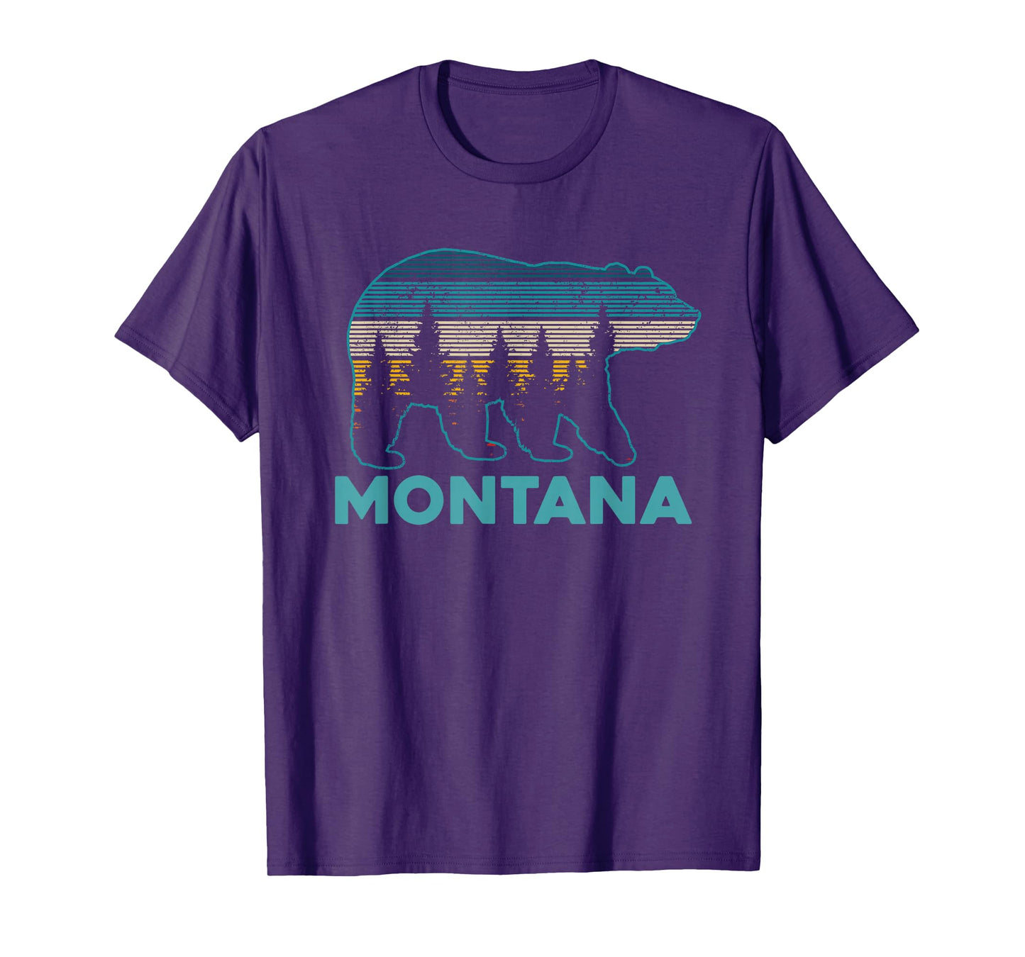 Montana Grizzly Bear Souvenir T-Shirt