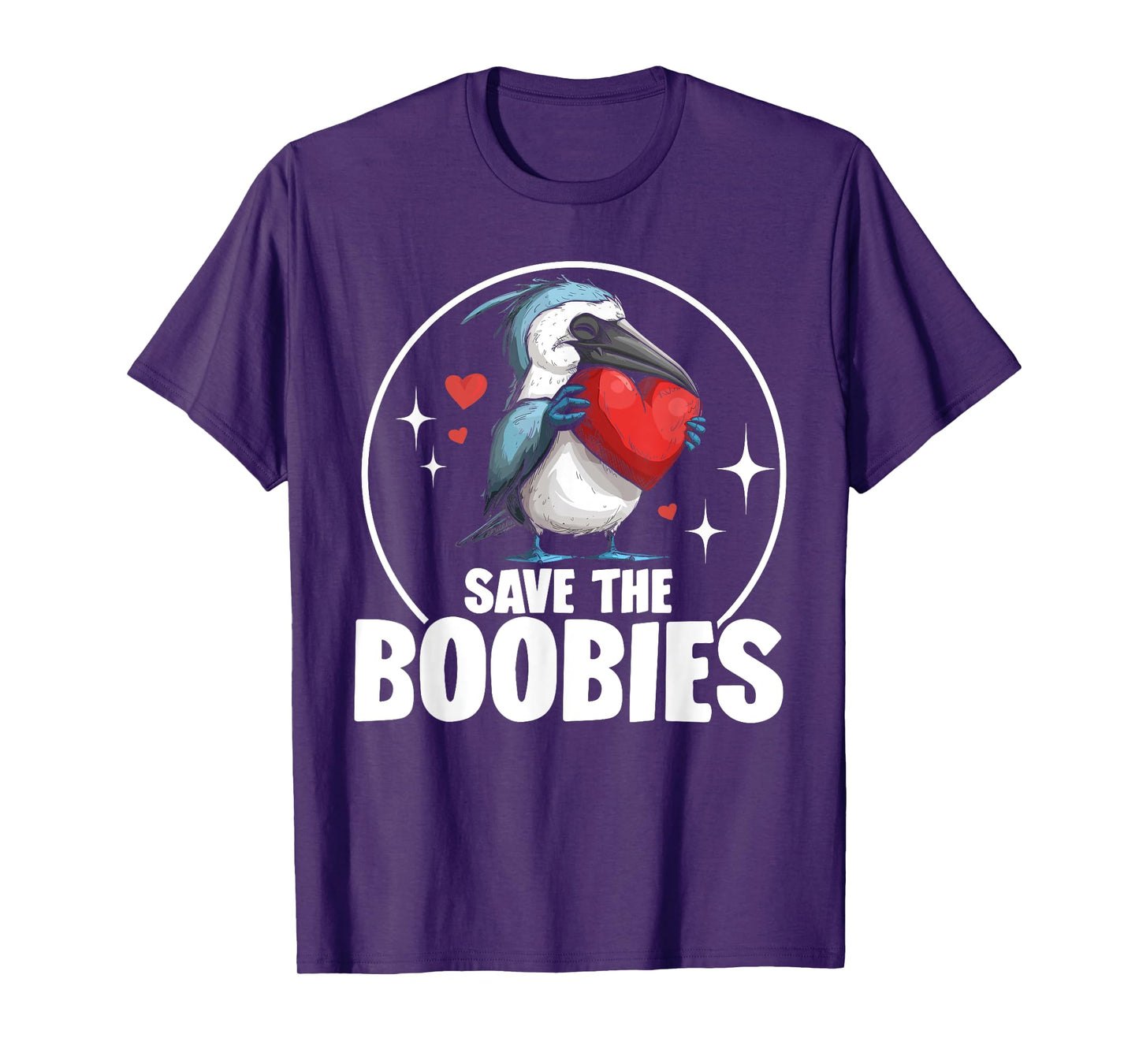 Blue Footed Booby Bird Plush Stuffed Animal Blue Foot Booty T-Shirt
