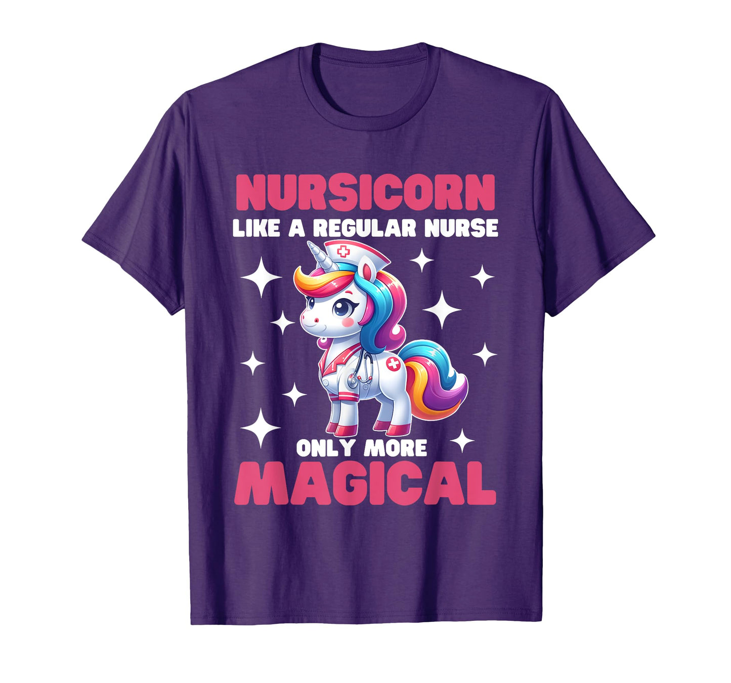 Unicorn Nursicorn Nursing Medical Love T-Shirt
