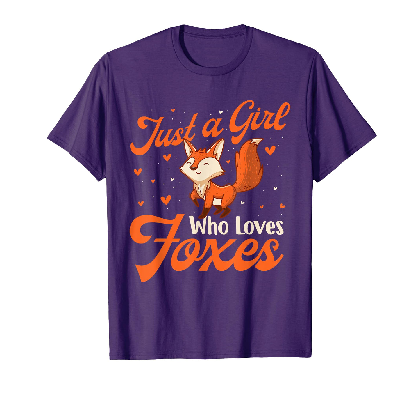 Just A Girl Who Loves Foxes - Fox Lover Zookeeper T-Shirt