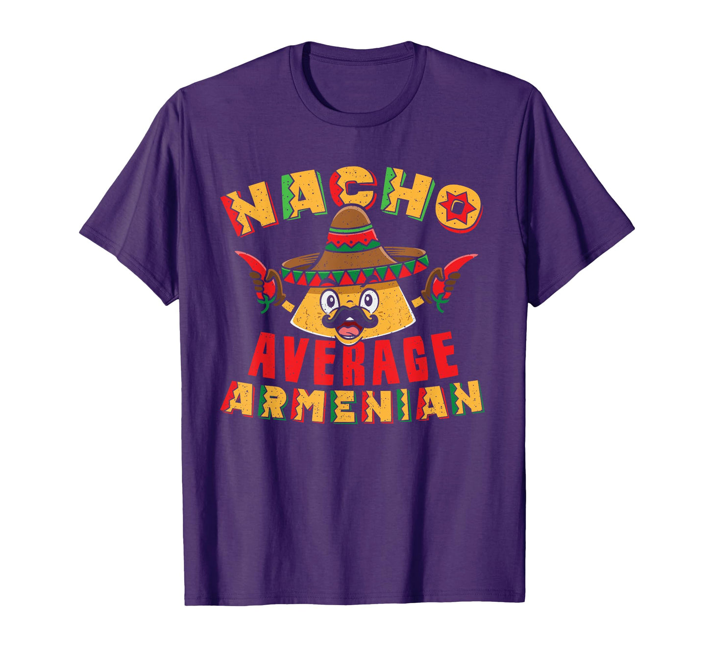 Nacho Average Armenian Heritage Republic of Armenia Roots T-Shirt
