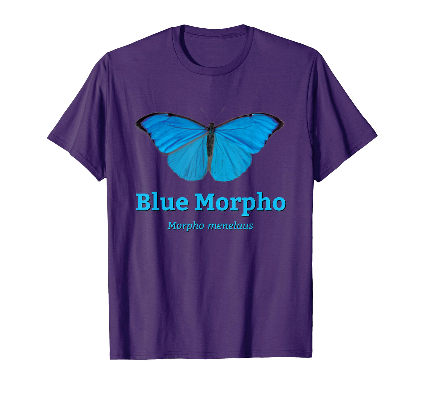 Magnificent Blue Morpho T-Shirt - Color Set 1 T-Shirt
