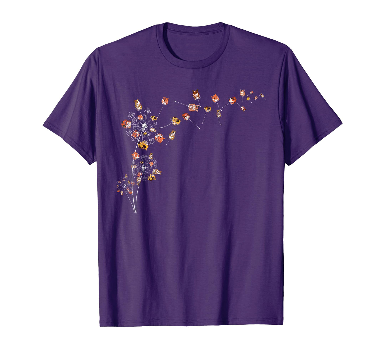 Animal Hamster Owner Dandelion Pet Lover Cute Hamster T-Shirt