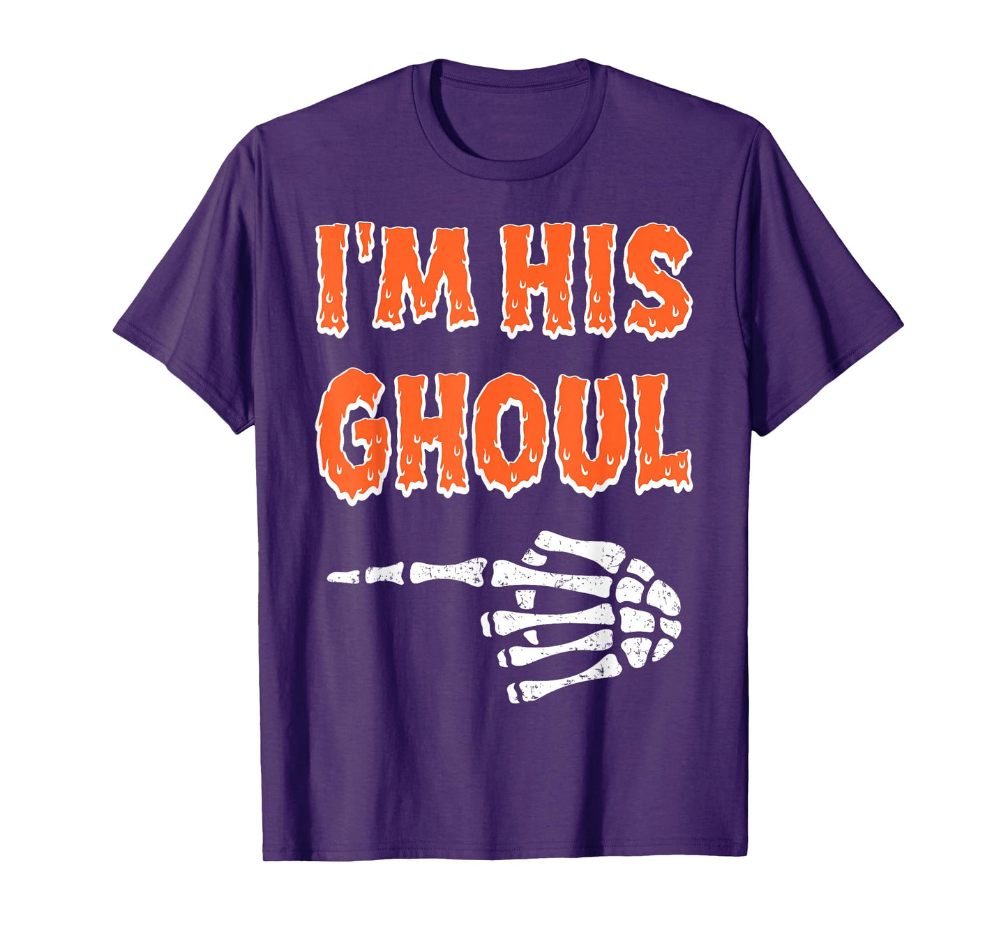I’m His Ghoul I’m Her Boo Funny Halloween Matching Couples T-Shirt