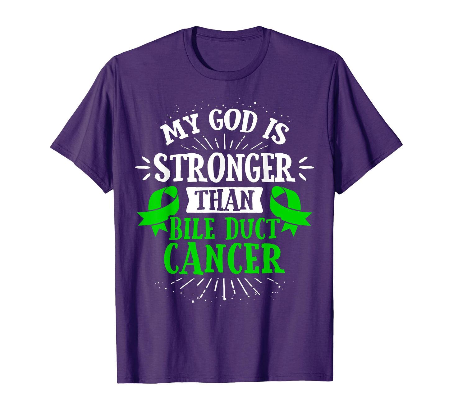 Bile Duct Cancer Awareness TShirt Cholangiocarcinoma Gift T-Shirt