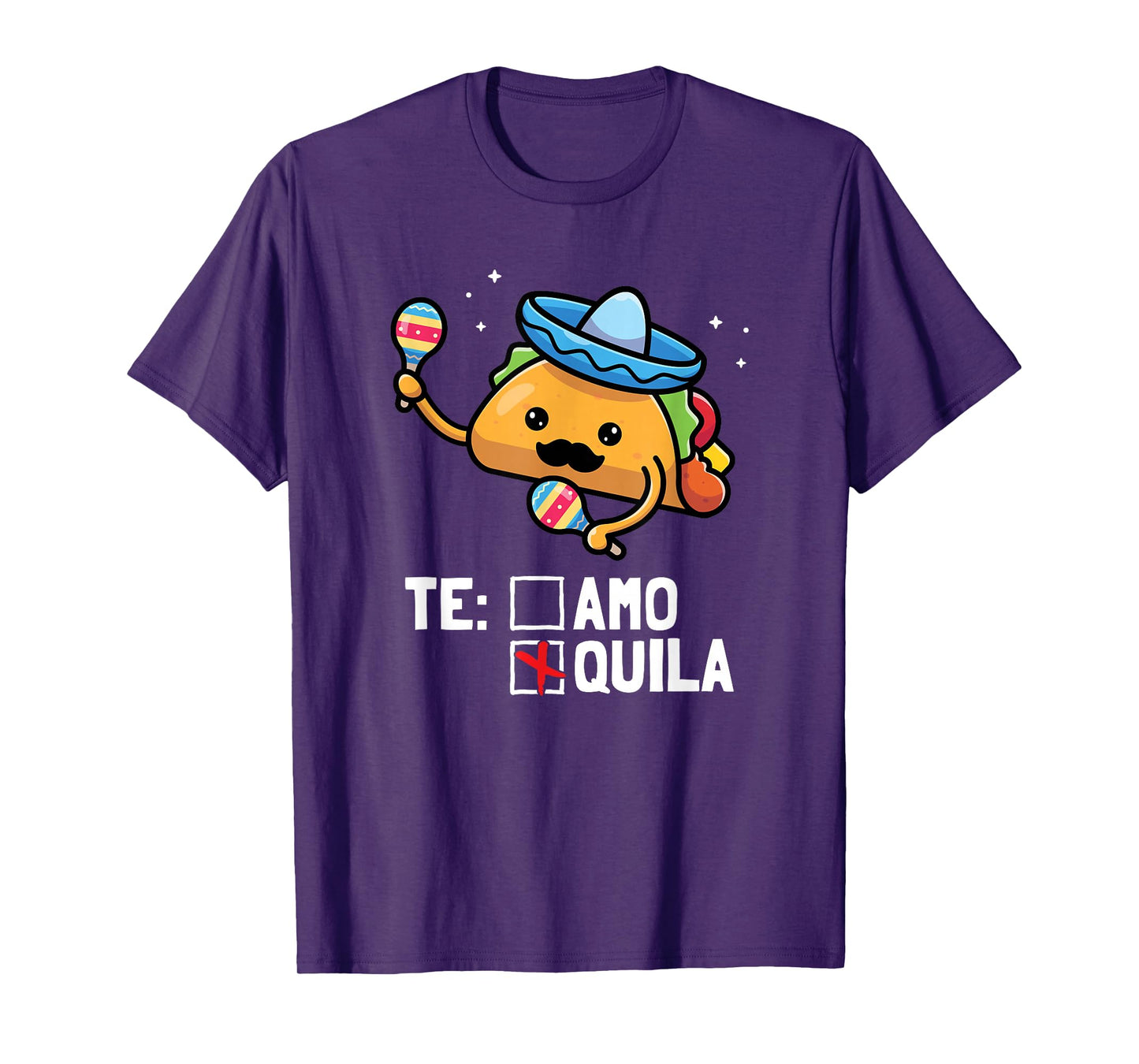 Te Amo Tequila Shirt, Cindo de Mayo Taco T-Shirt