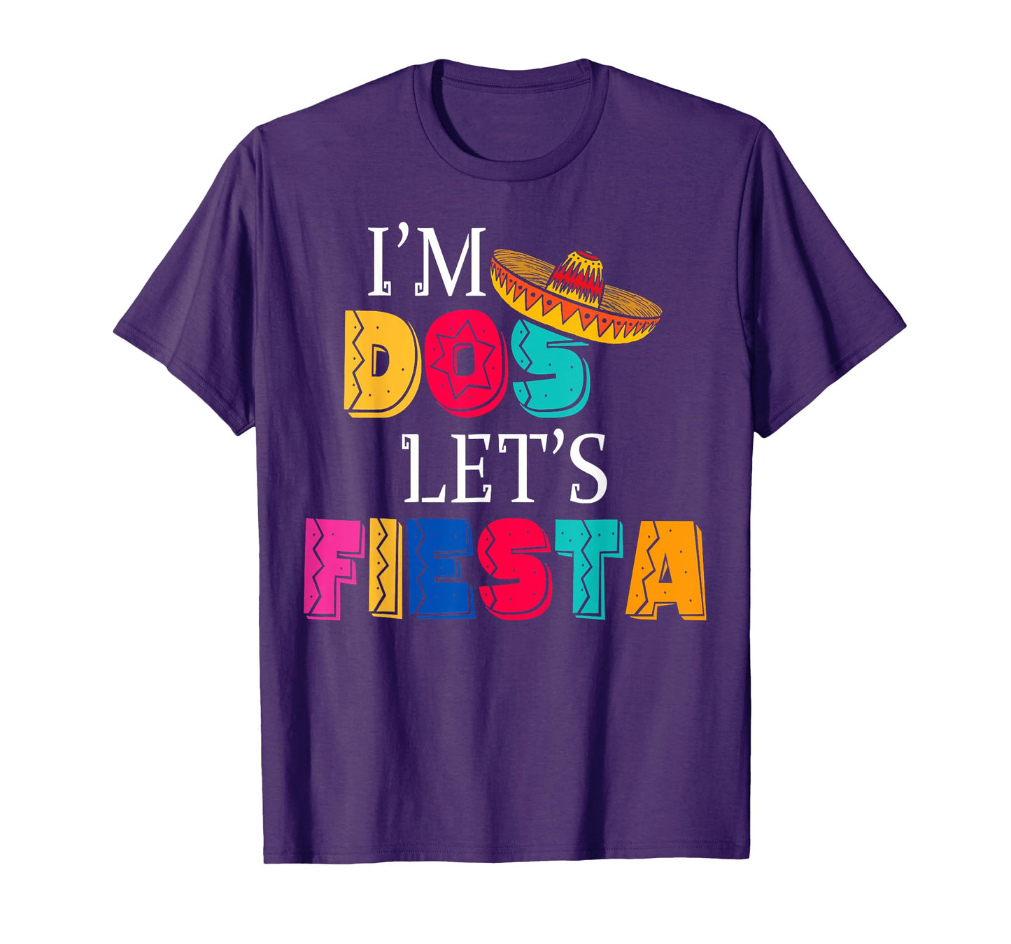 I'm Dos Let's Fiesta Taco Twosday 2nd Birthday 2 Year Old T-Shirt