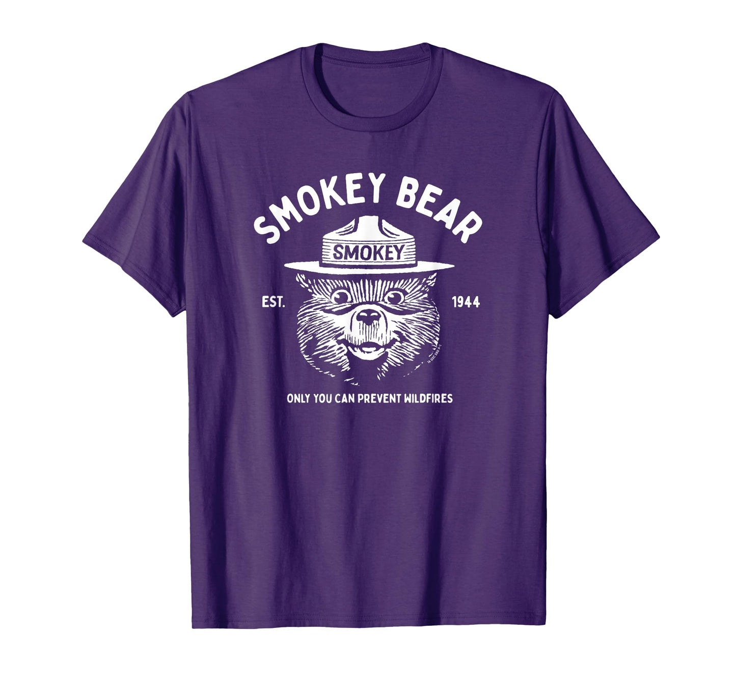 Vintage Smokey Bear Logo Only You Can Prevent Wildfires T-Shirt