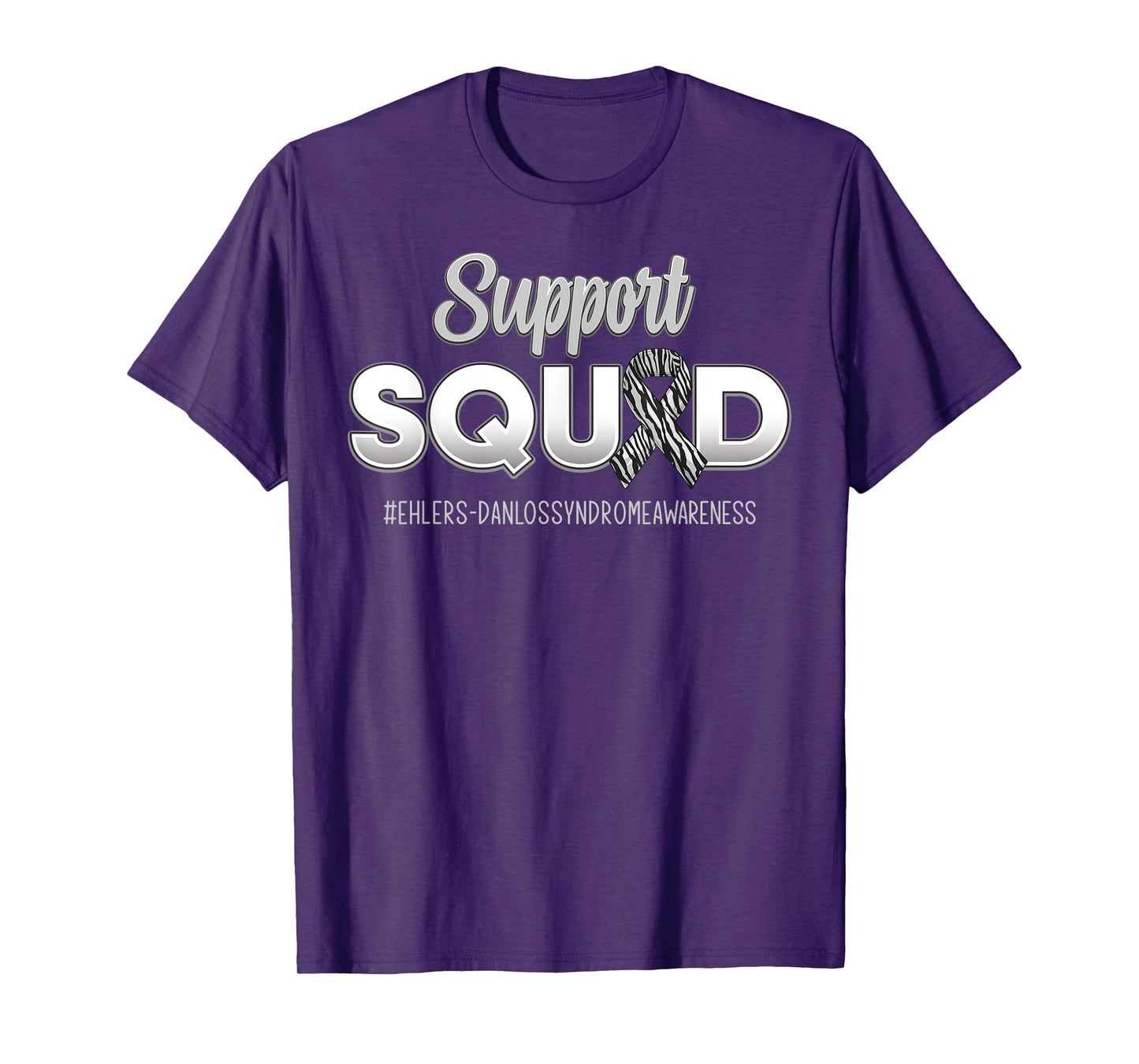 Support Squad Ehlers-Danlos Syndrome EDS Awareness Men Women T-Shirt