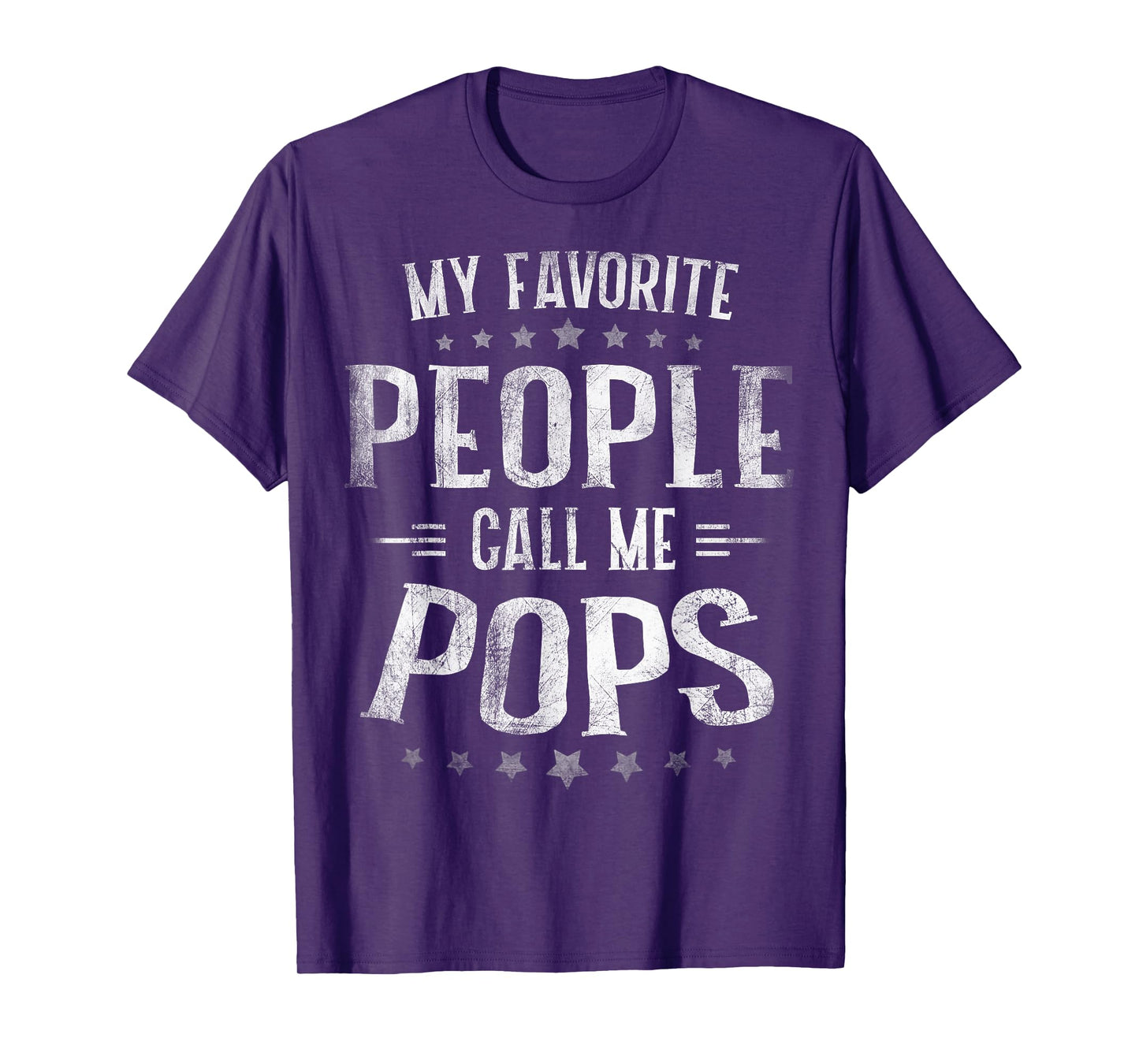 My Favorite People Call Me Pops Shirt Fathers Day T-Shirt