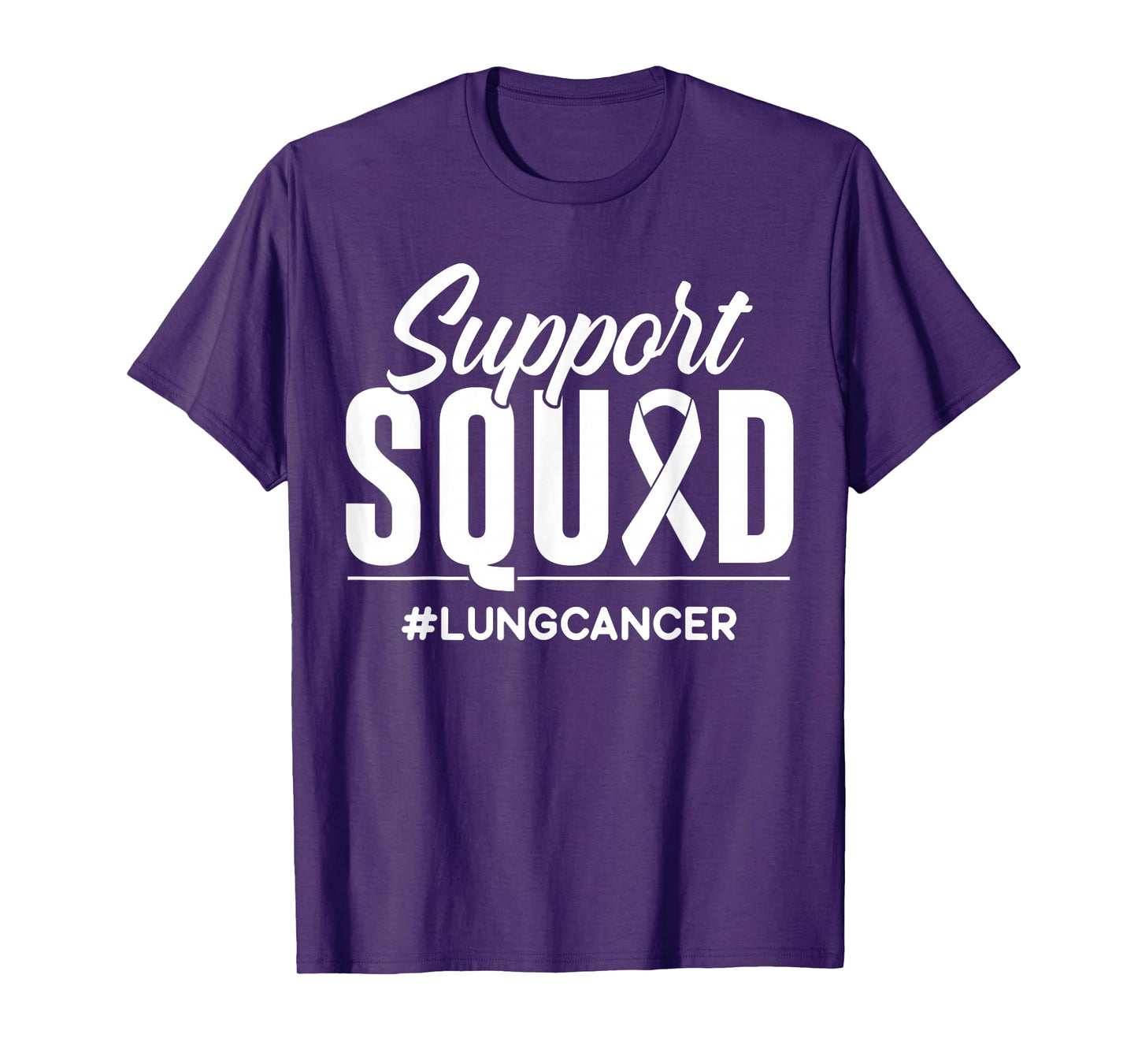 Support Squad Lung Cancer Awareness Gift T-Shirt