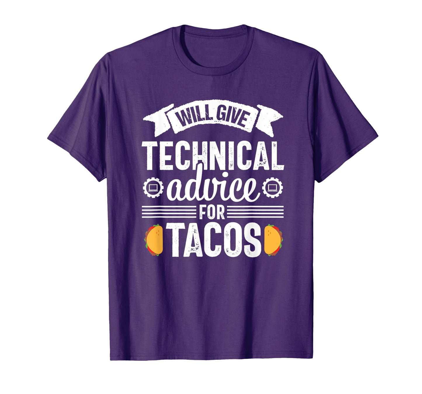 Computer Tech Advice Tacos Funny Programmer T-Shirt