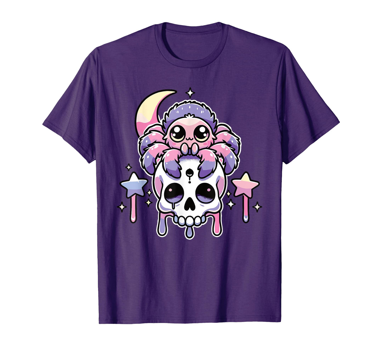 Kawaii Gothic Tarantula Pastel Colors Gothic Goth Tarantula T-Shirt