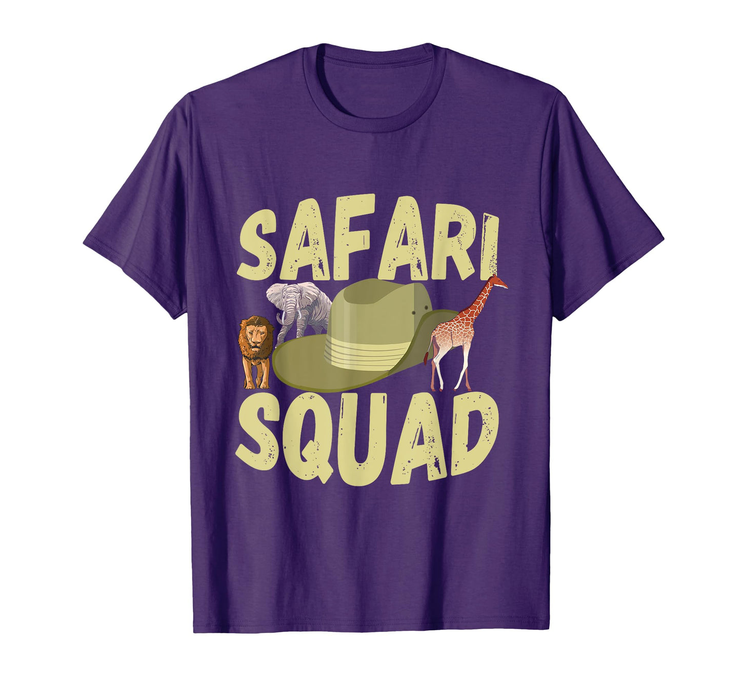 Safari Tour Guide Safari Squad Wildlife Safari Animals Zoo T-Shirt