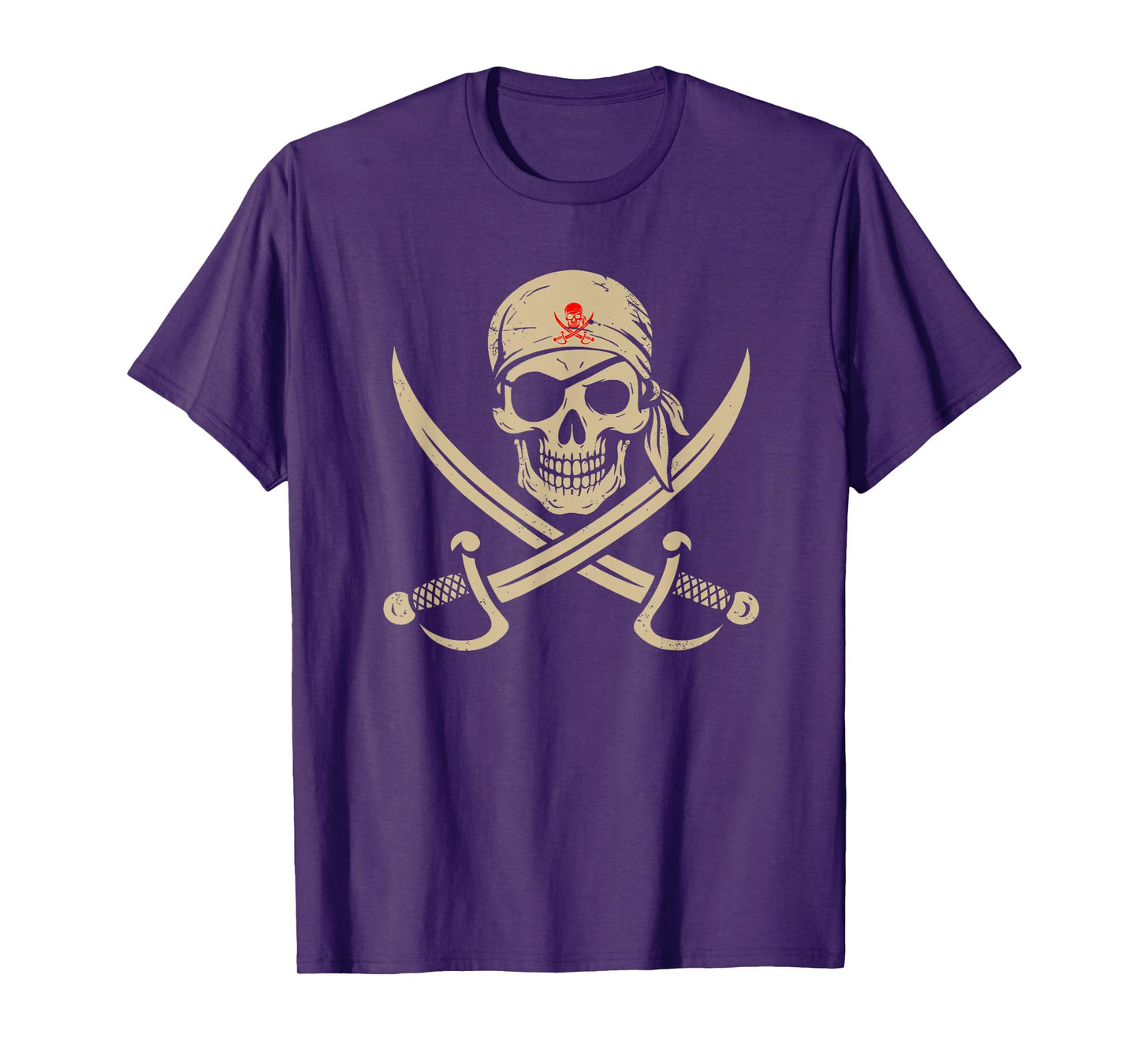 Pirate Flag Skull and Crossbones Skeleton T-Shirt