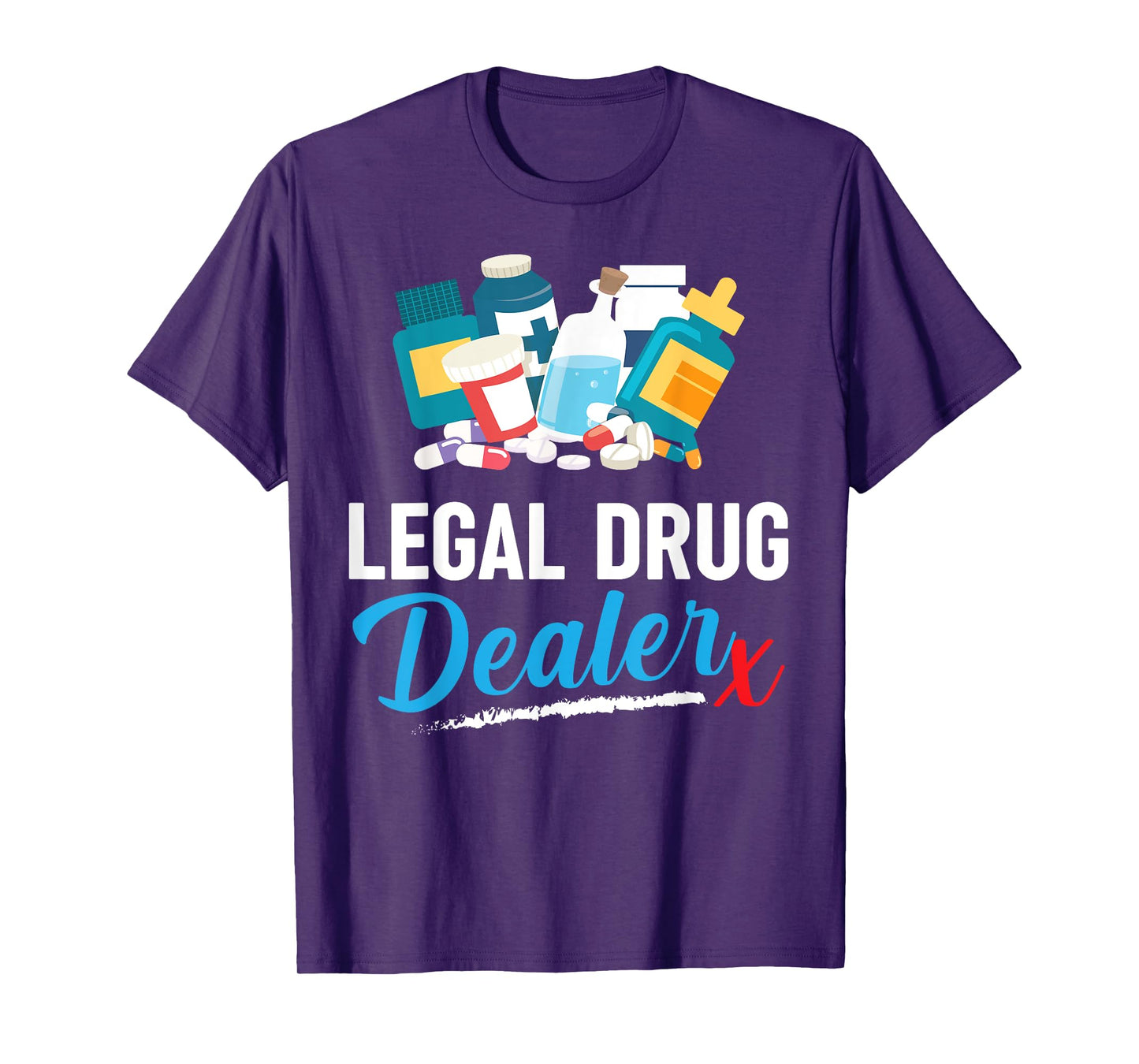 Nurse & Doctor tee Unisex-Adults Black T-Shirt Small