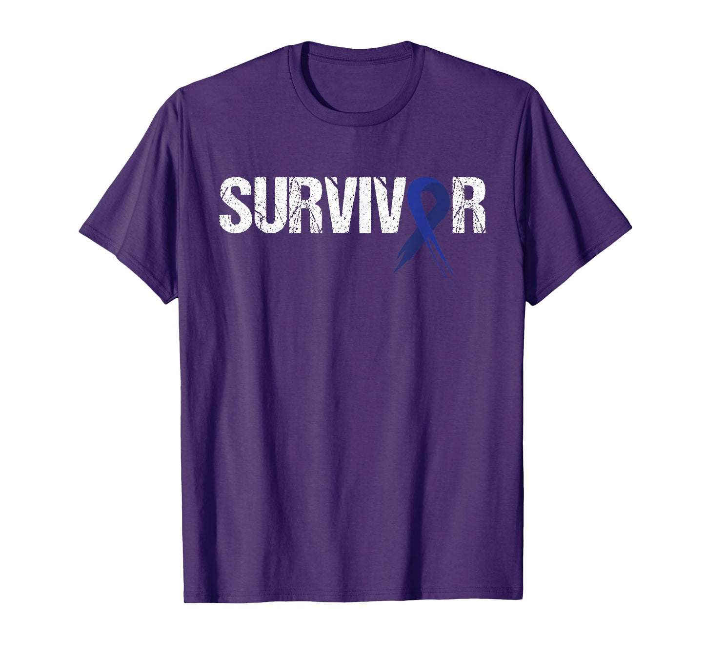 Colon Cancer Survivor Gift For Men Women Find A Cure T-Shirt