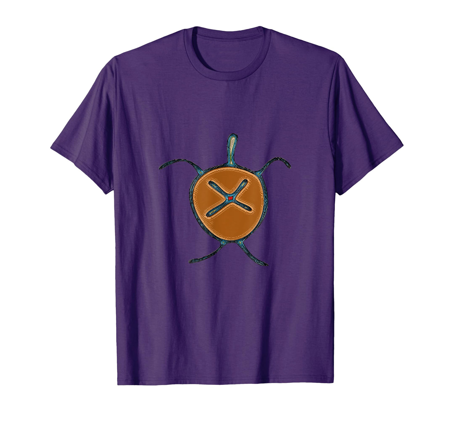 Taino Turtle Symbol Puerto Rico Indigenous T-Shirt