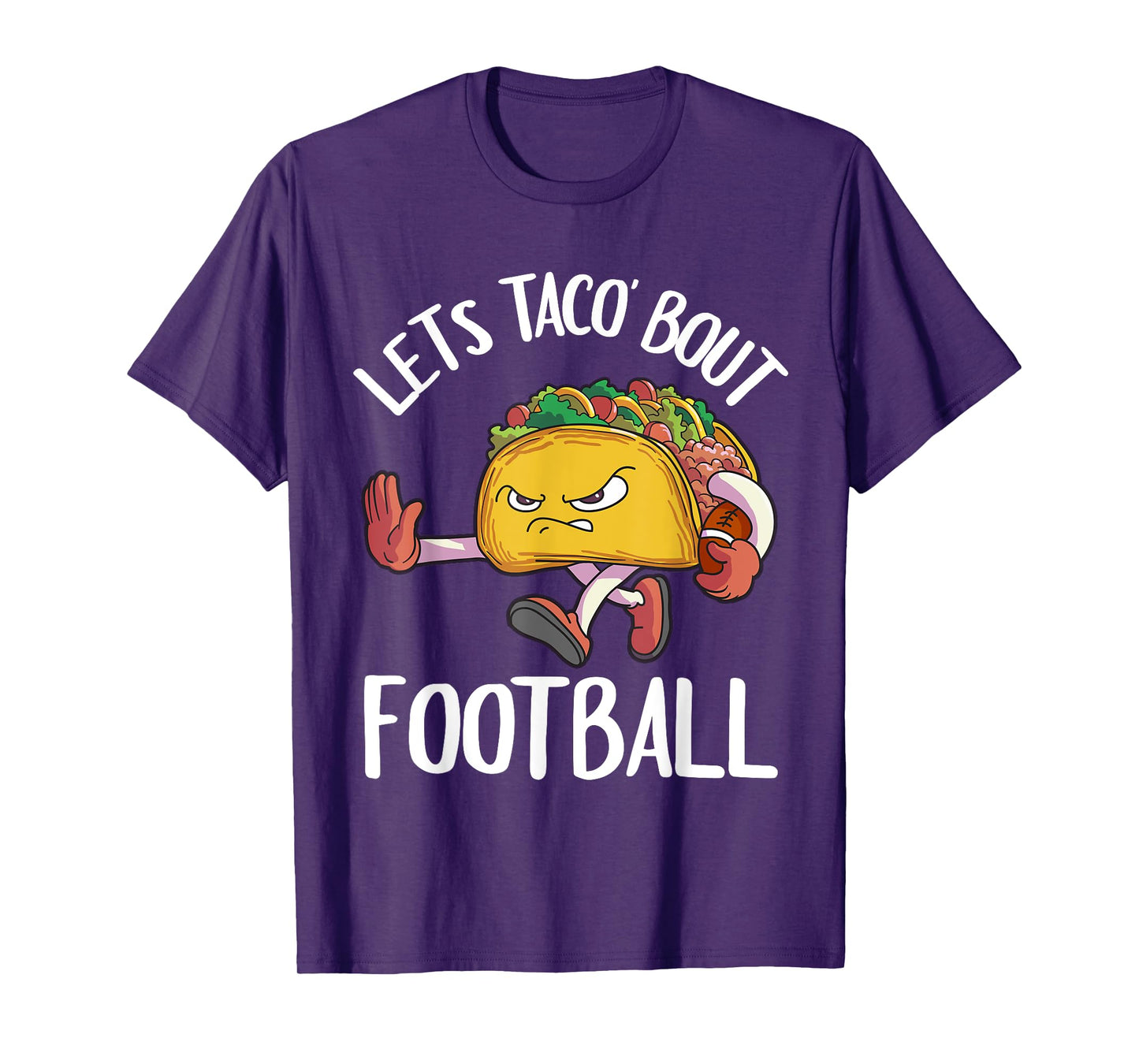 Funny American Football Shirt Kids Men Taco Lover Gift T-Shirt