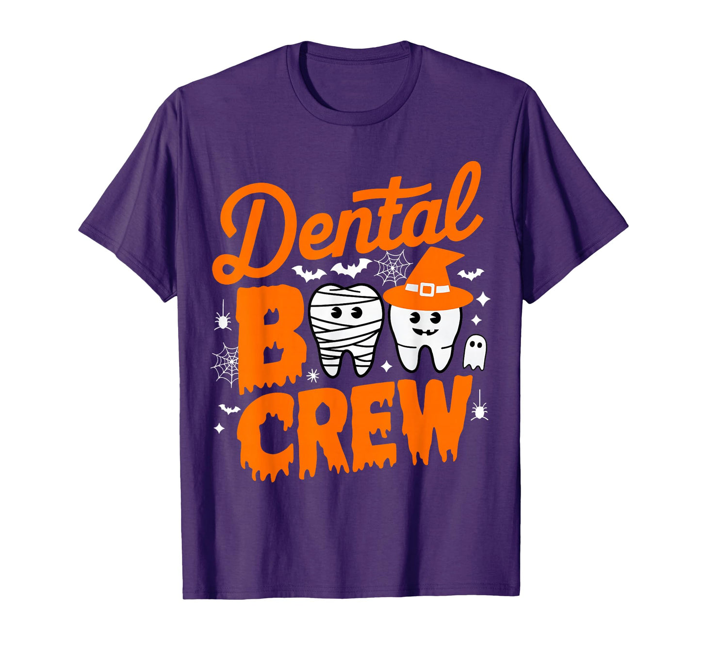 Funny Shirt Halloween Dental Boo Crew Dentist Costume Teeth T-Shirt