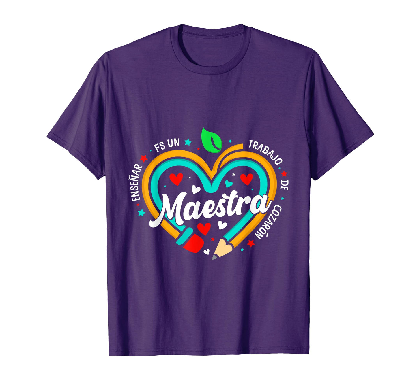 Maestra Spanish Teacher Back To School First Day Of School T-Shirt